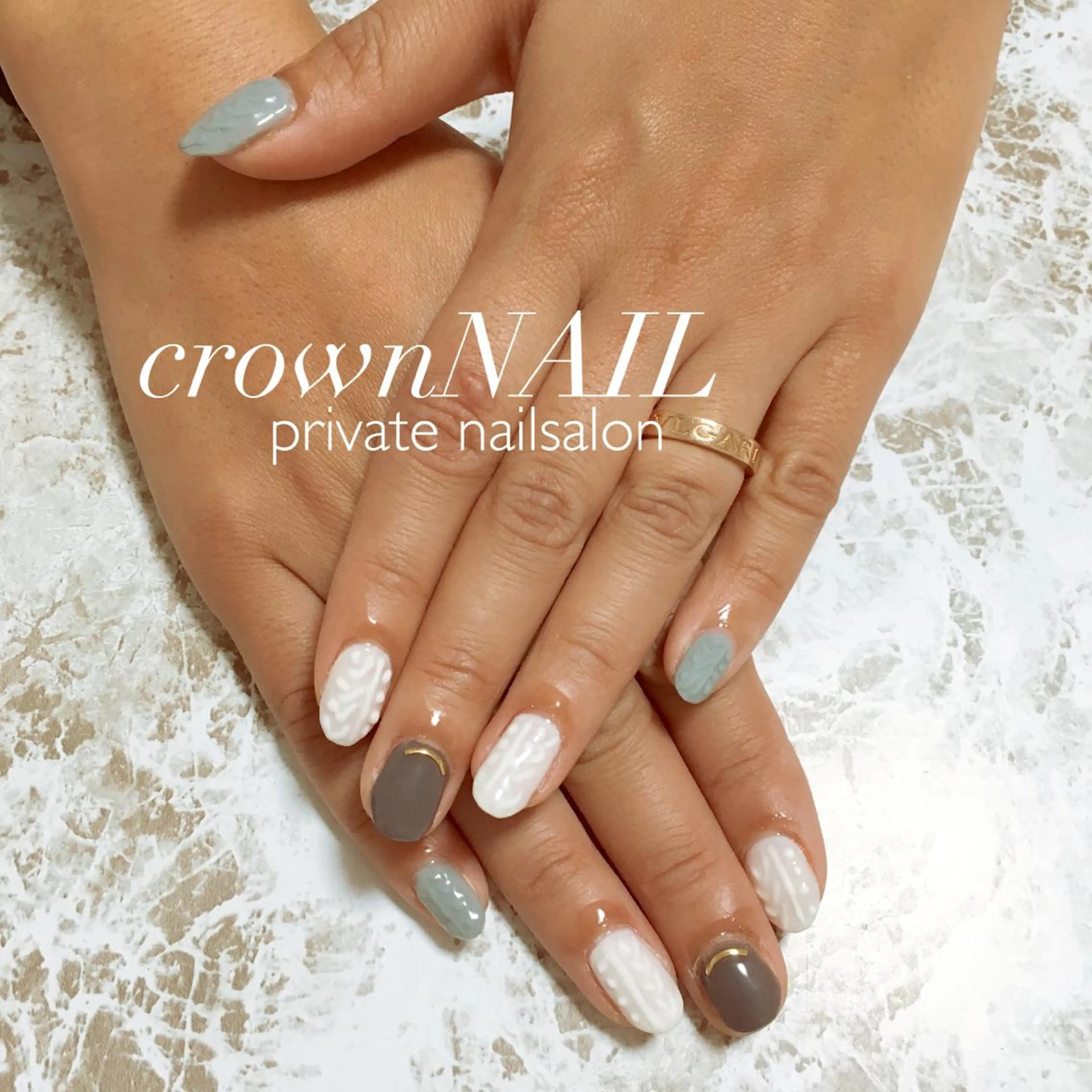 キッズ ネイル マットネイル シンプルネイル ensowa✱laf NAILのネイルデザイン