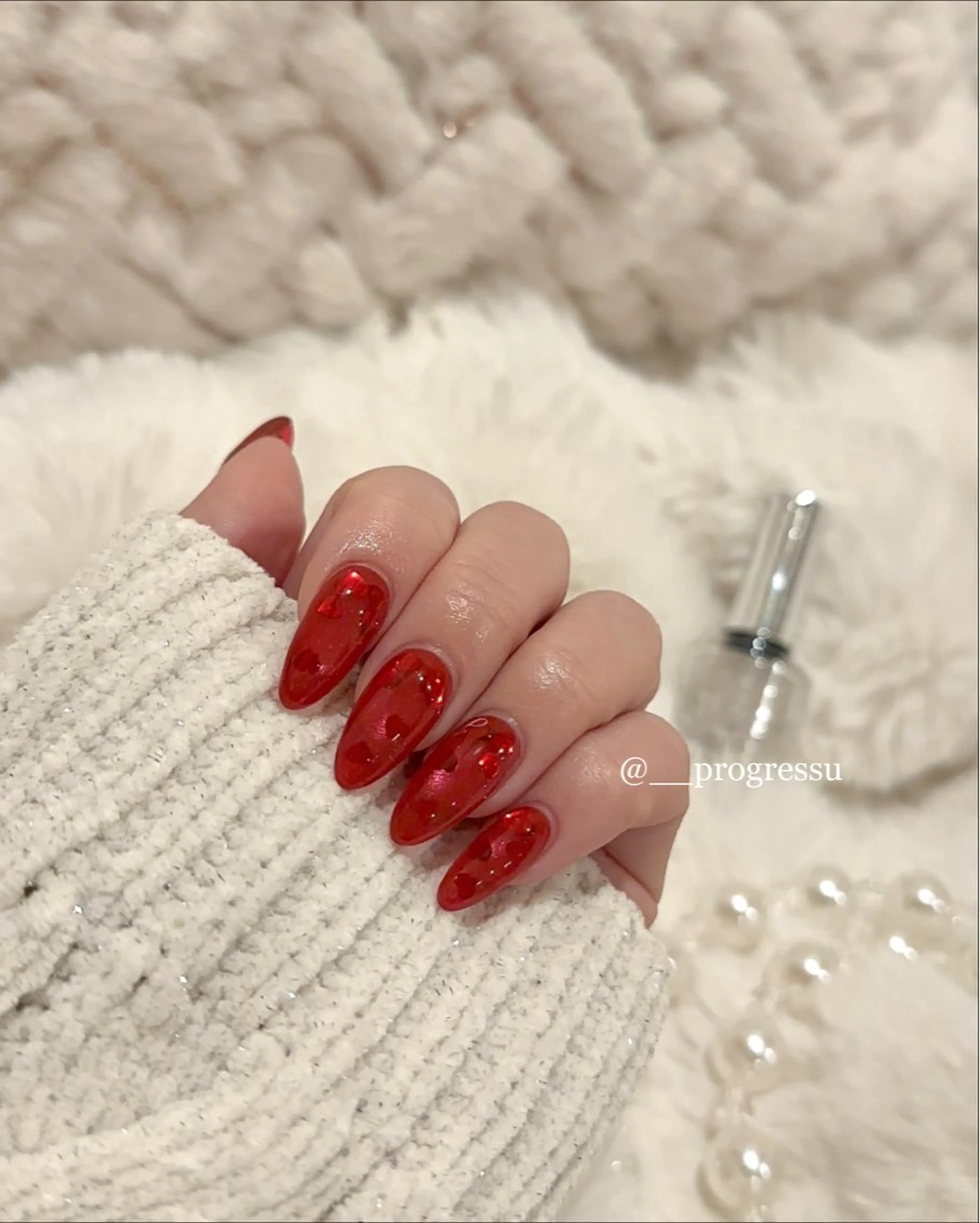 ネイル ハンドネイル progress uのネイルデザイン