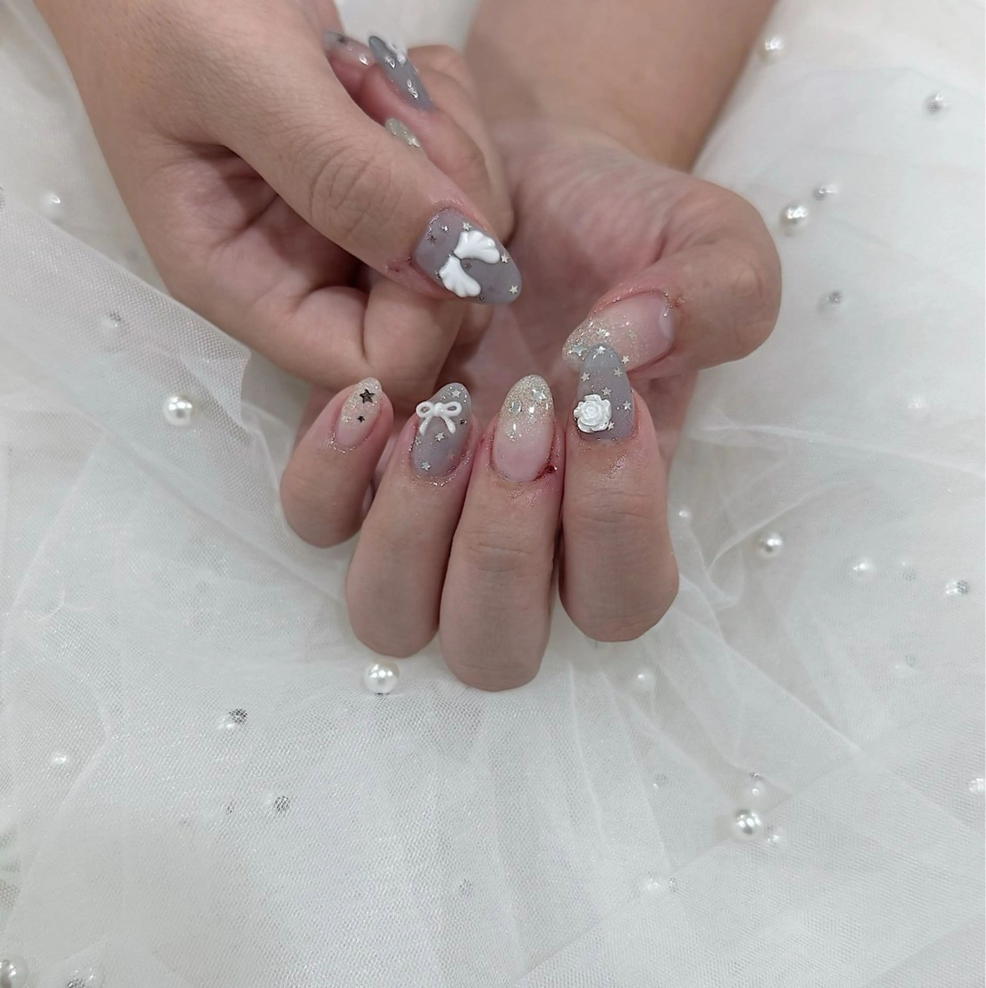 ネイル nail&eyelash Rine所属・Rine 放出 (リネ)のネイルデザイン