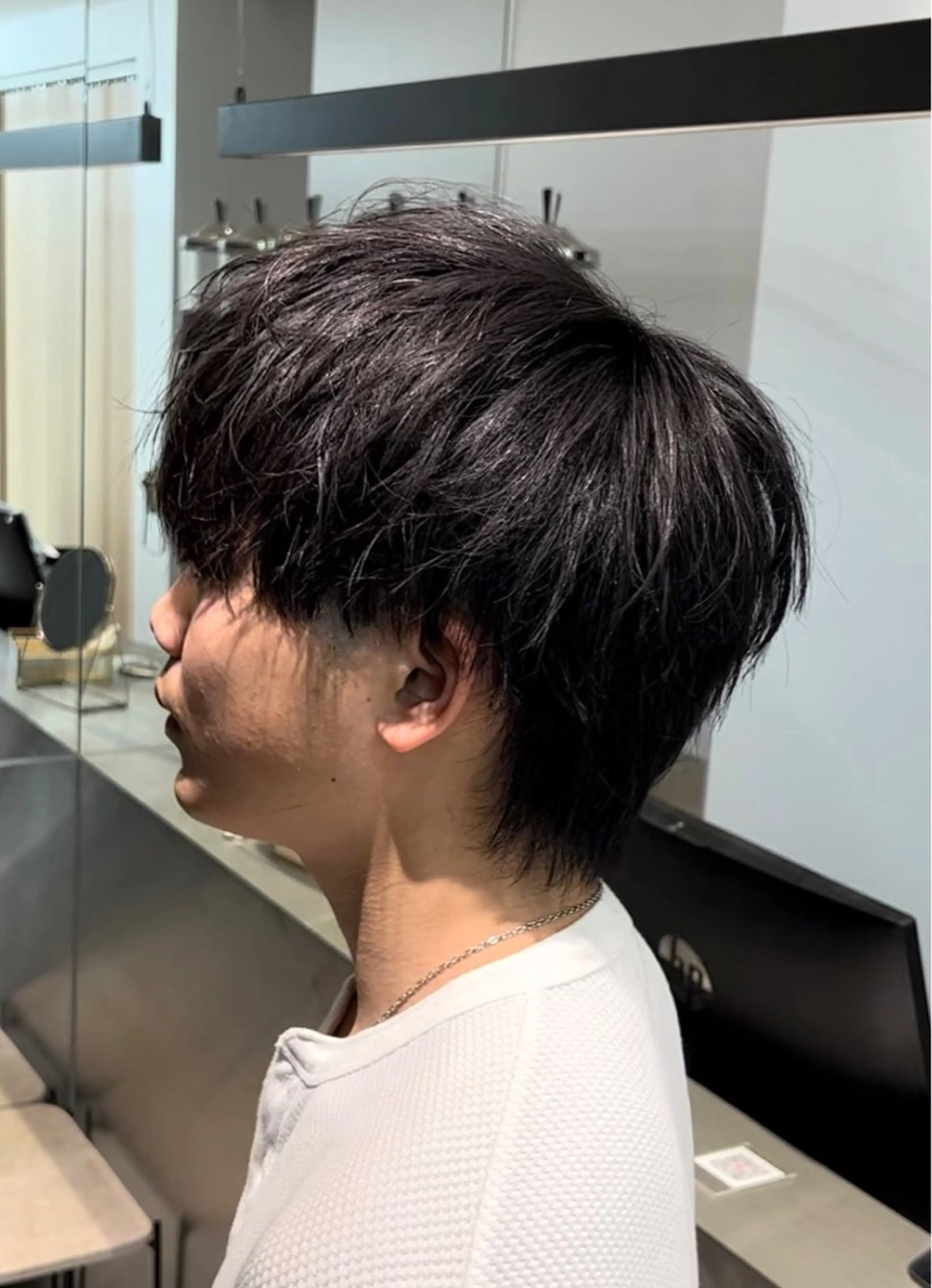 【メンズ前髪が上手く決まらない人、割れやすい人必見🚨】1日2名様限定🚨お悩み解決カット＋ソーダスパ、頭皮マッサージの写真