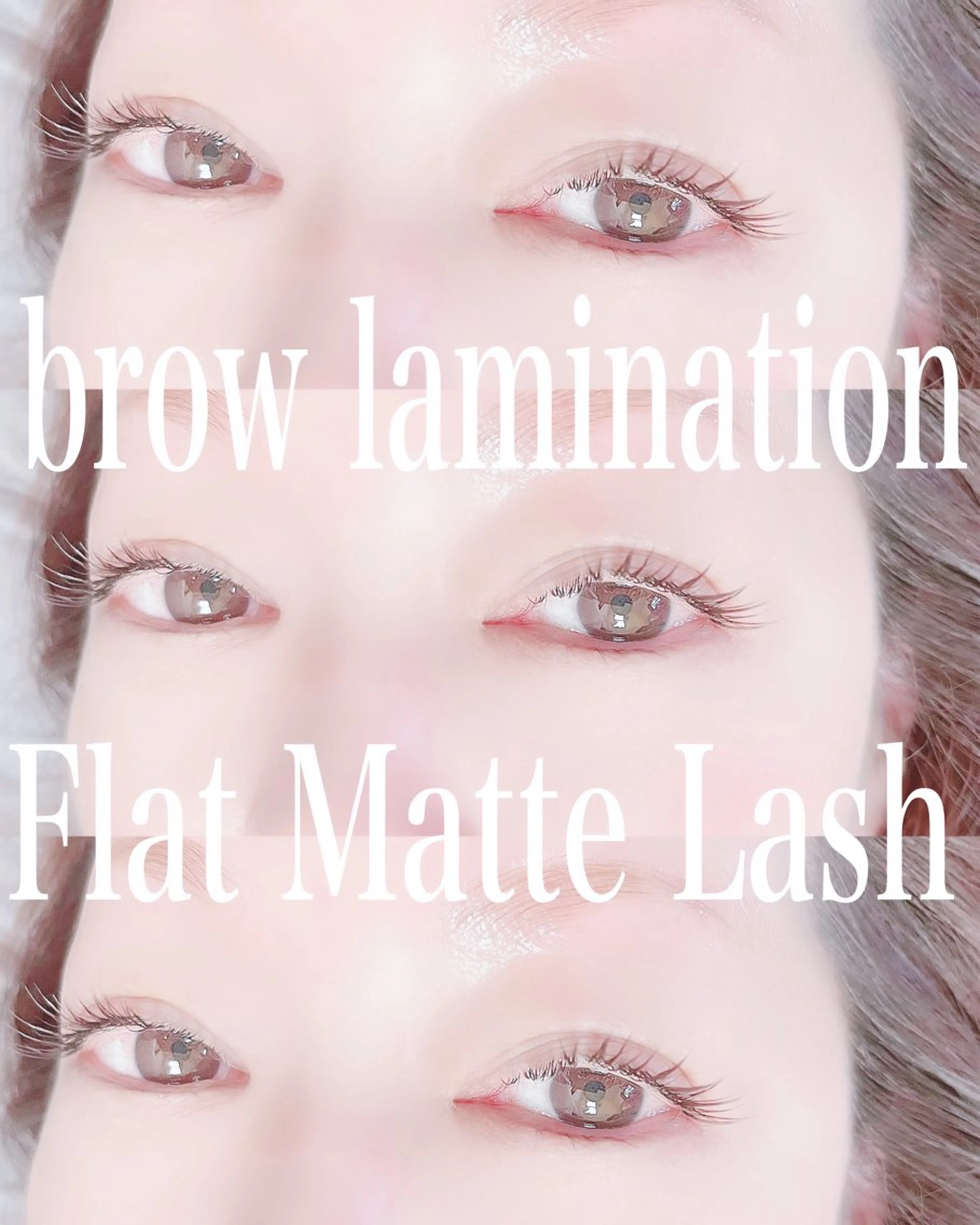 束感マツエク×ブラウンカラー×コーティング付き🌷120本の写真