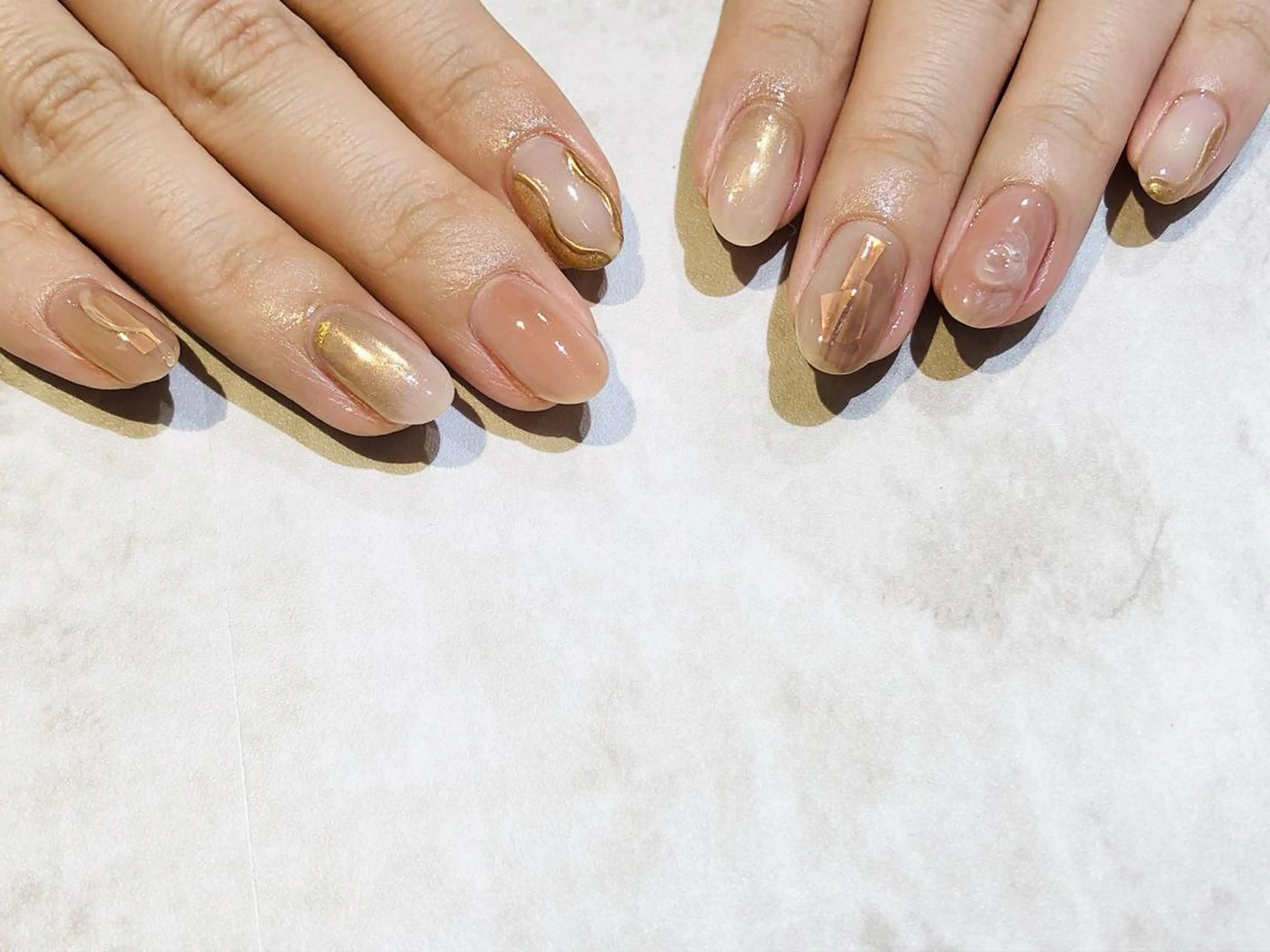 ネイル 舞田 苑香のネイルデザイン