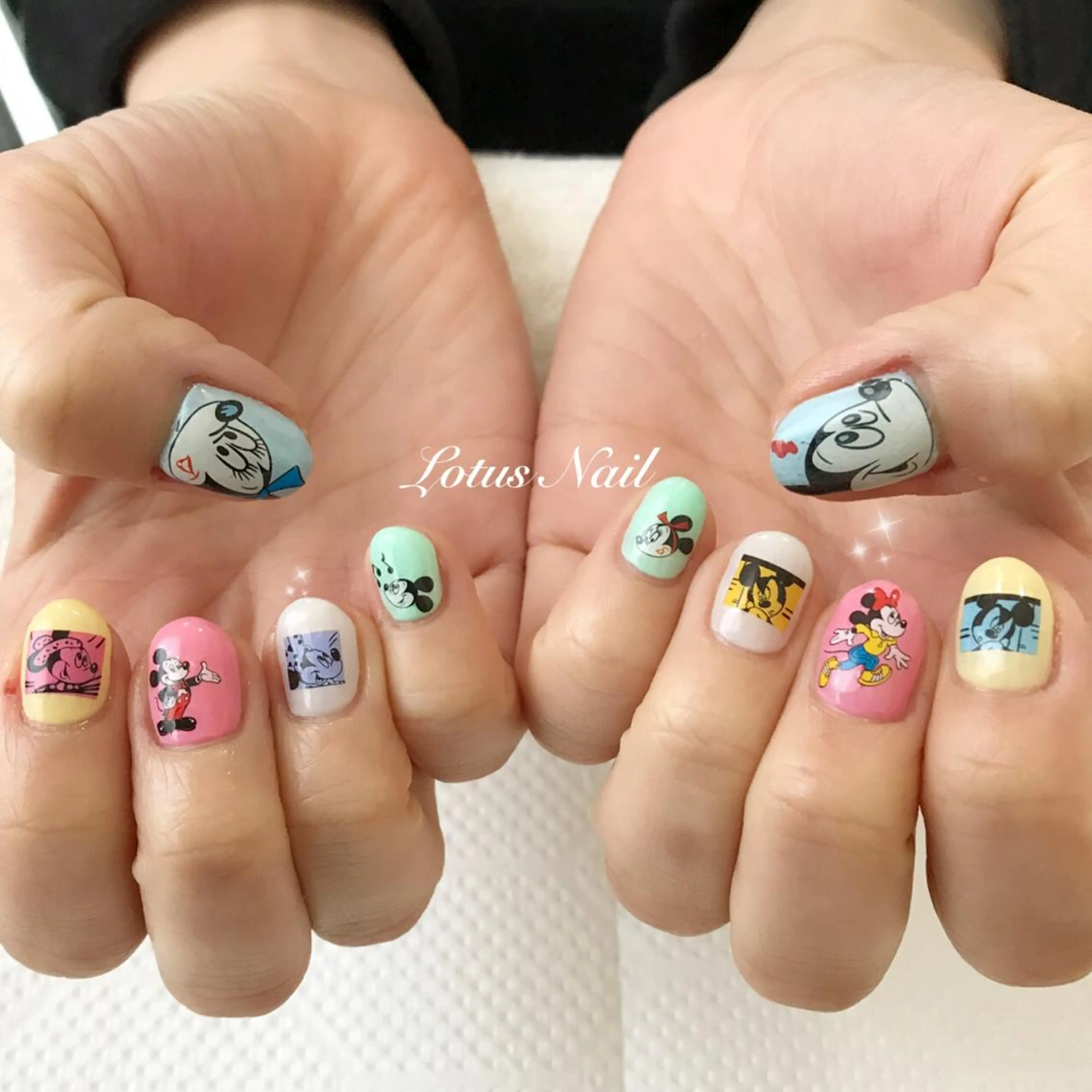 ネイル 持ち込み Lotus Nailのネイルデザイン