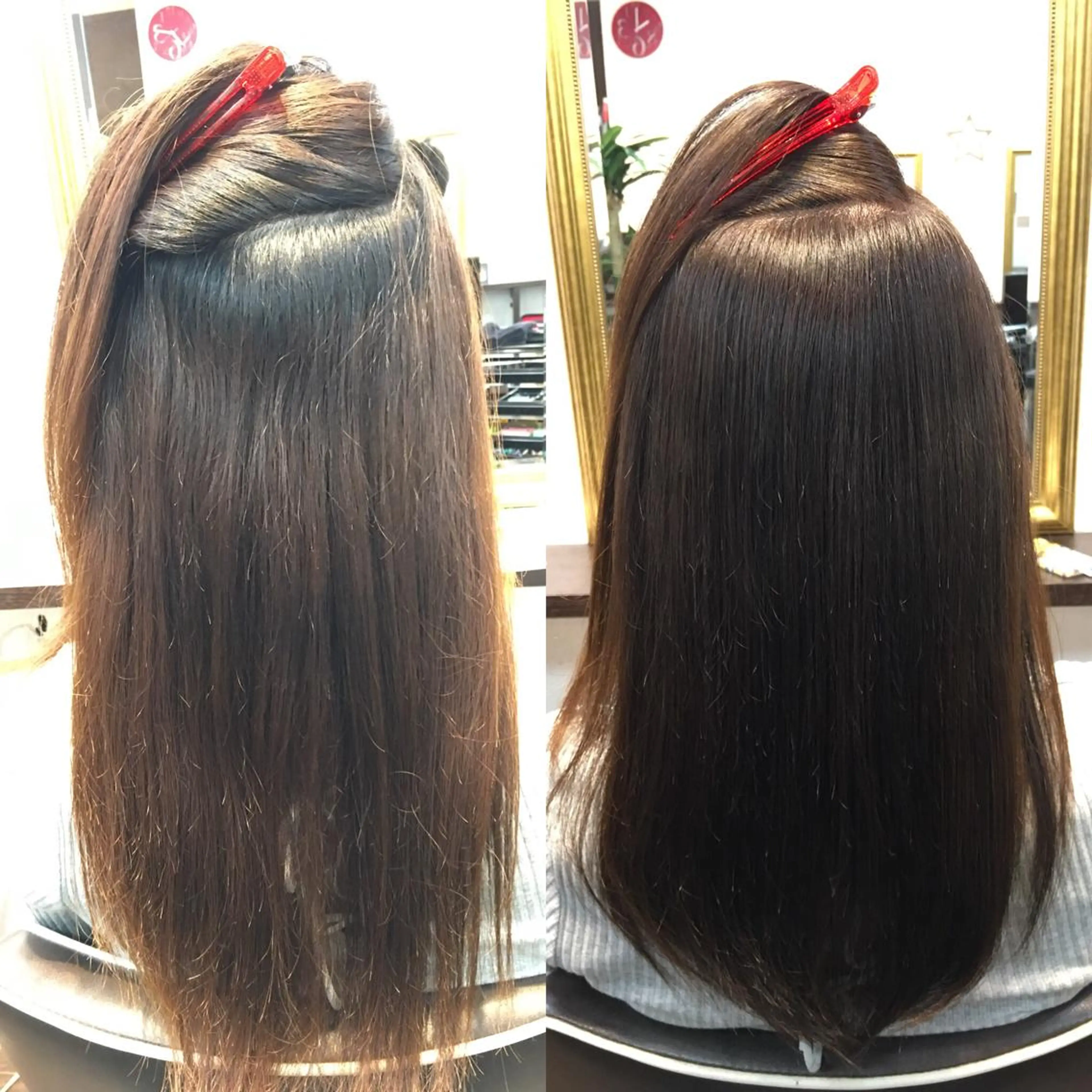 ロング 縮毛矯正 BLESS HAIR DESIGN所属・田口 信雄のヘアスタイル