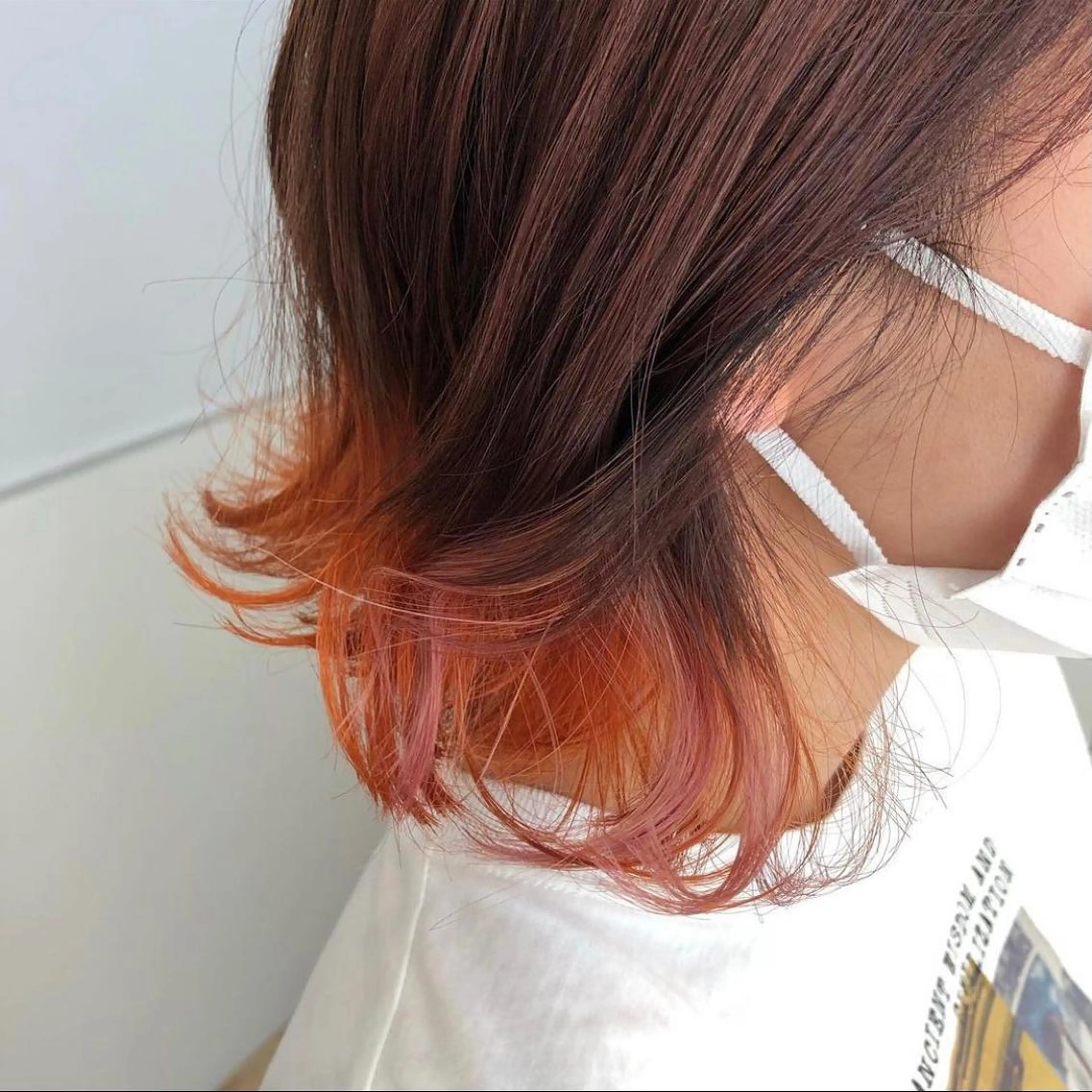 ミディアム カラー パーマ ヘアアレンジ メンズ キッズ ネイル マツエク・マツパ メンズインナーカラー イヤリングカラー インナーカラー 🫧垢抜けヘア🫧 SHIORIのヘアスタイル