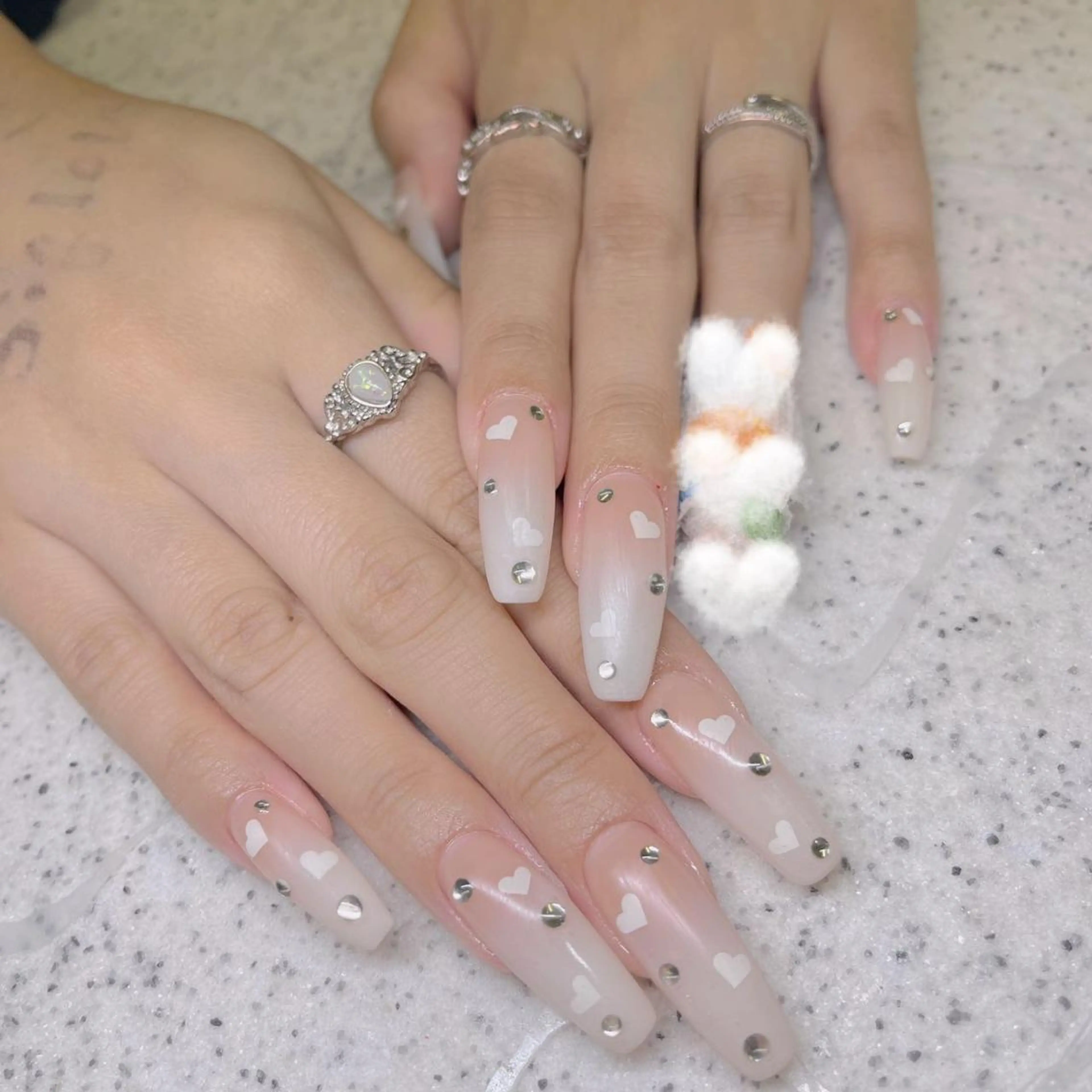 ネイル 長さ出し ネイルチップ Queens マオのネイルデザイン