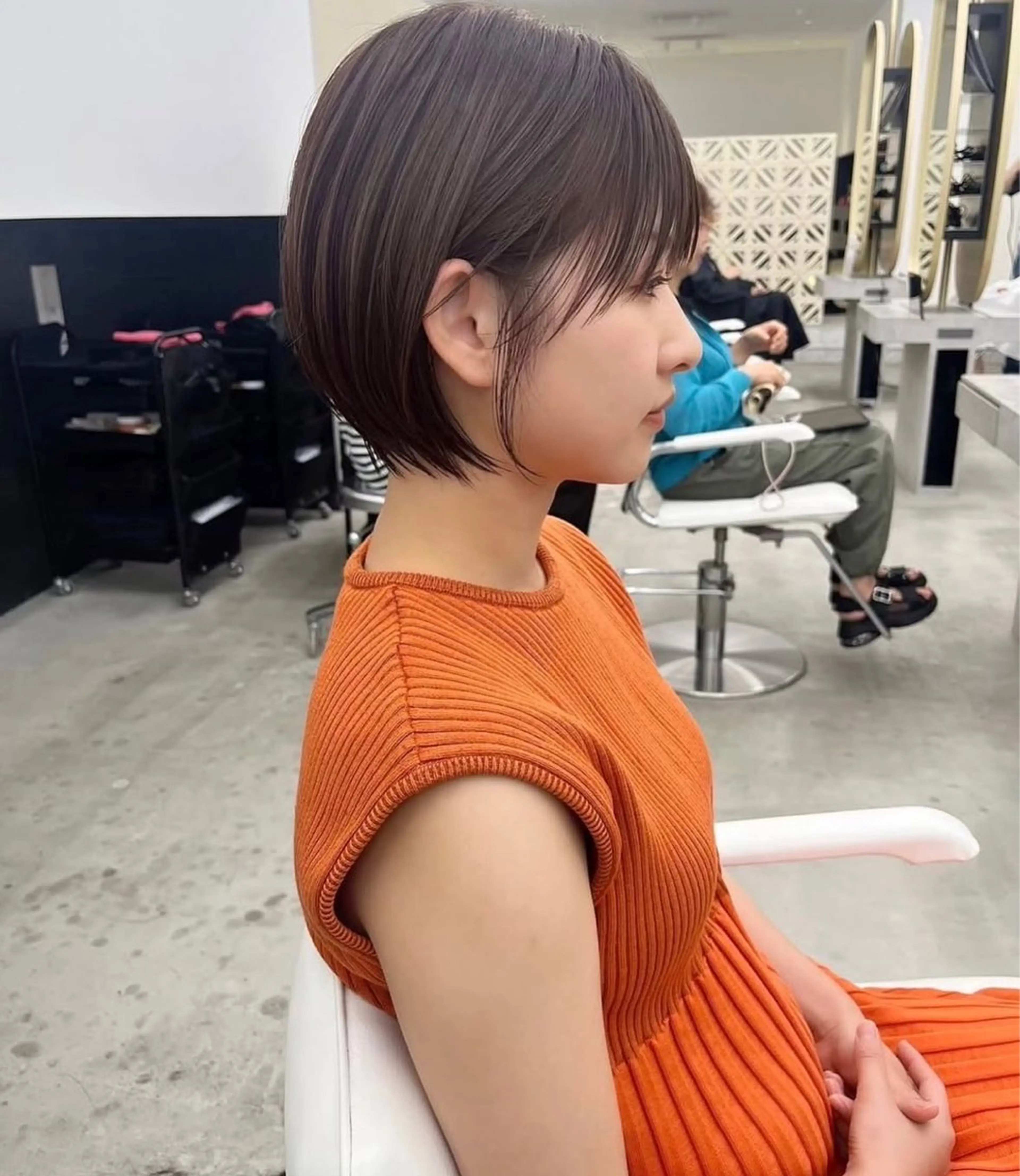 ショート 伊藤 優里のヘアスタイル