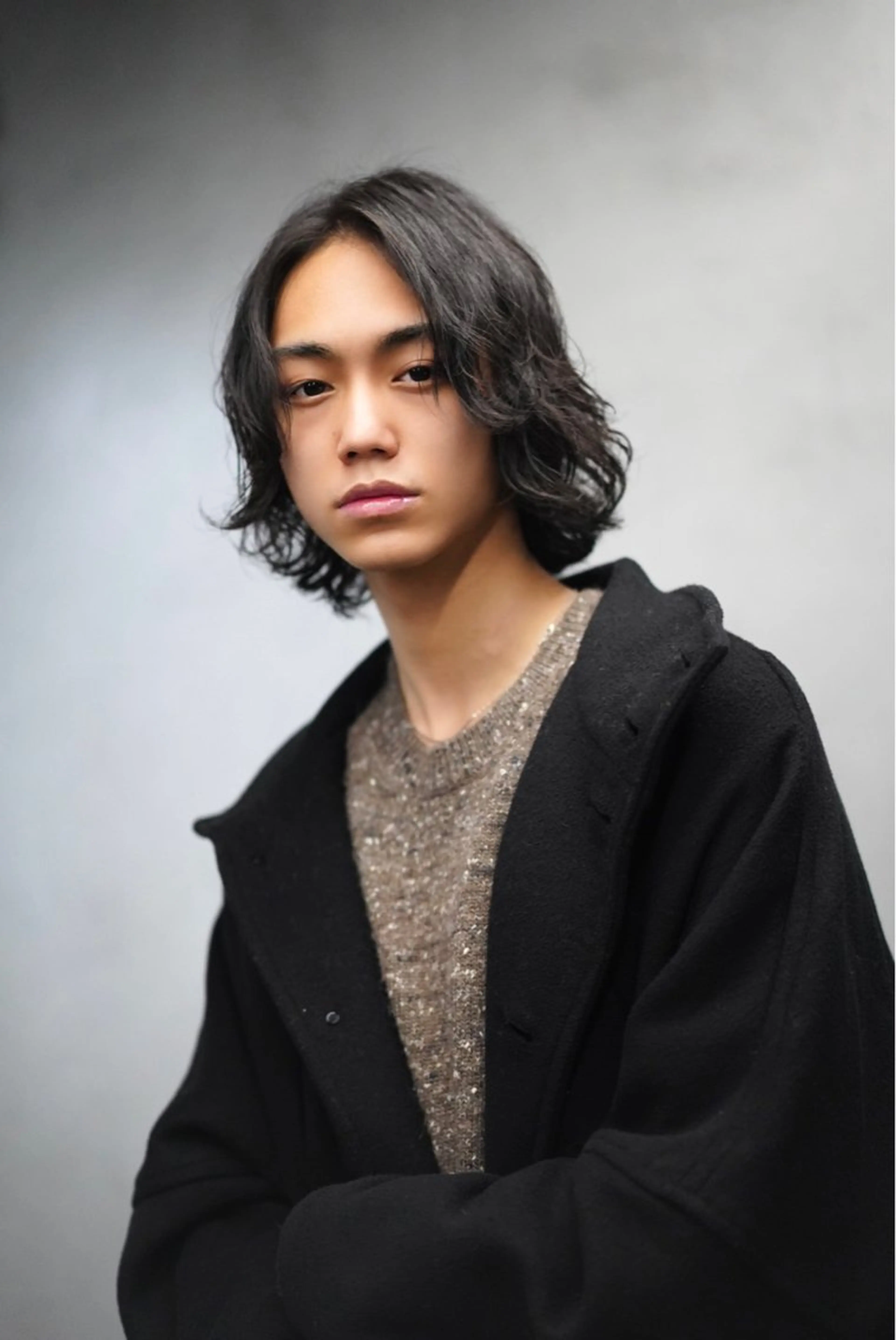 パーマ メンズ メンズパーマ ツイストスパイラルパーマ 波巻きパーマ ニュアンスパーマ スパイラルパーマ fifth リュウセイのヘアスタイル