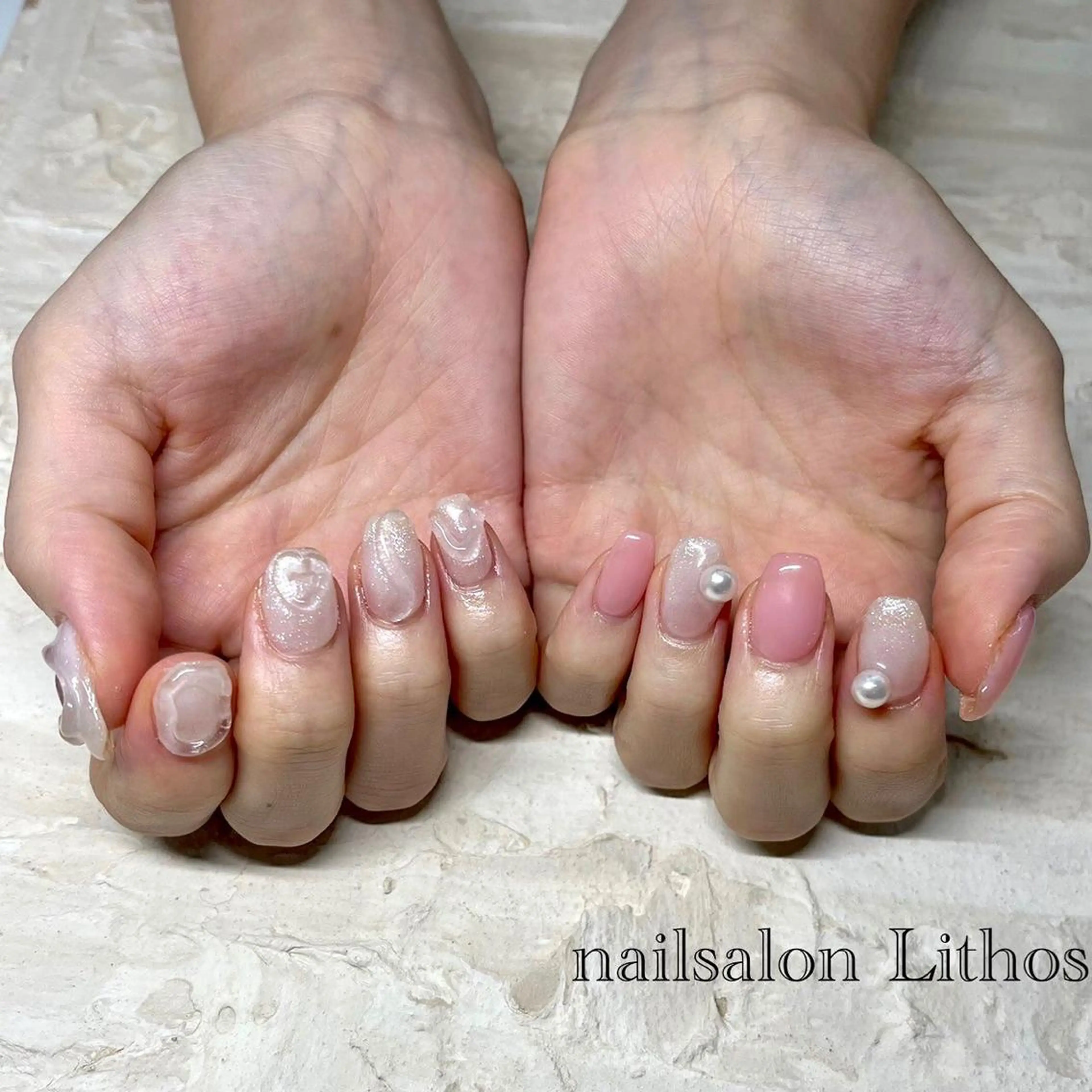 ネイル ハンドネイル nailsalon Lithos所属・nailsalon Recontreのネイルデザイン