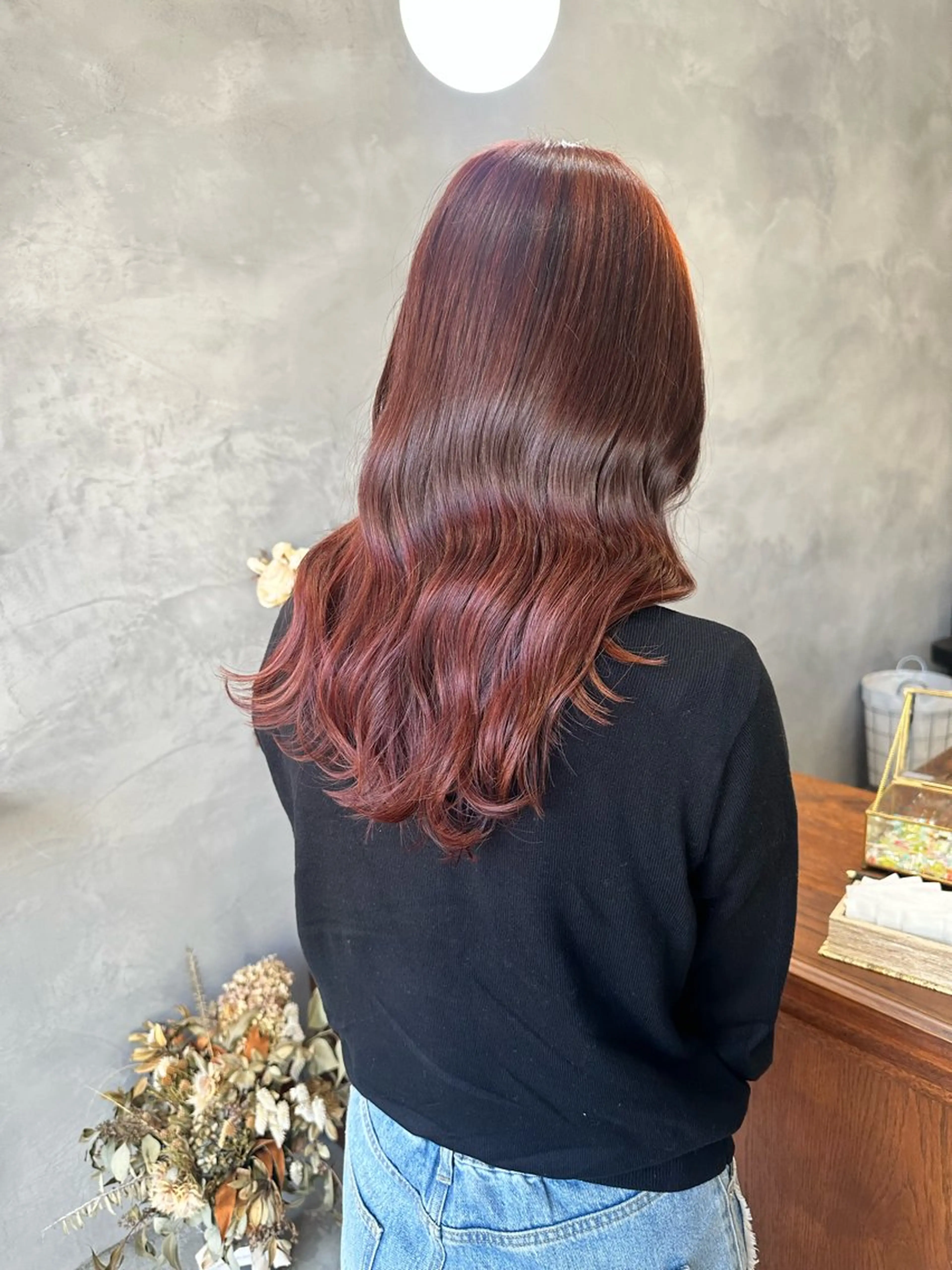 カラー 韓国ヘア/透明感 カラー/金子 愛優のヘアスタイル