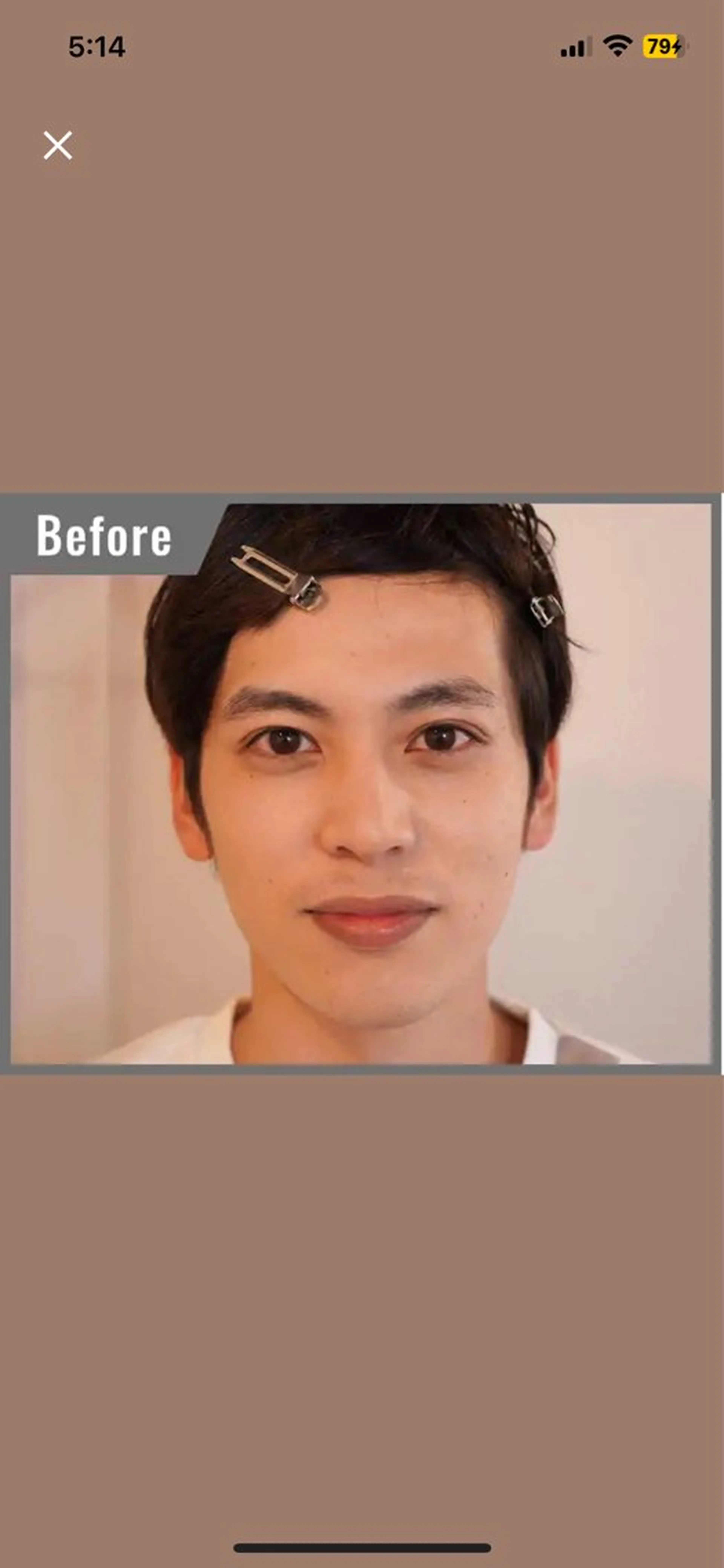 アイブロウ プラスエイト新宿店所属・メンズアイブロウ 山野の眉毛・アイブロウイメージ