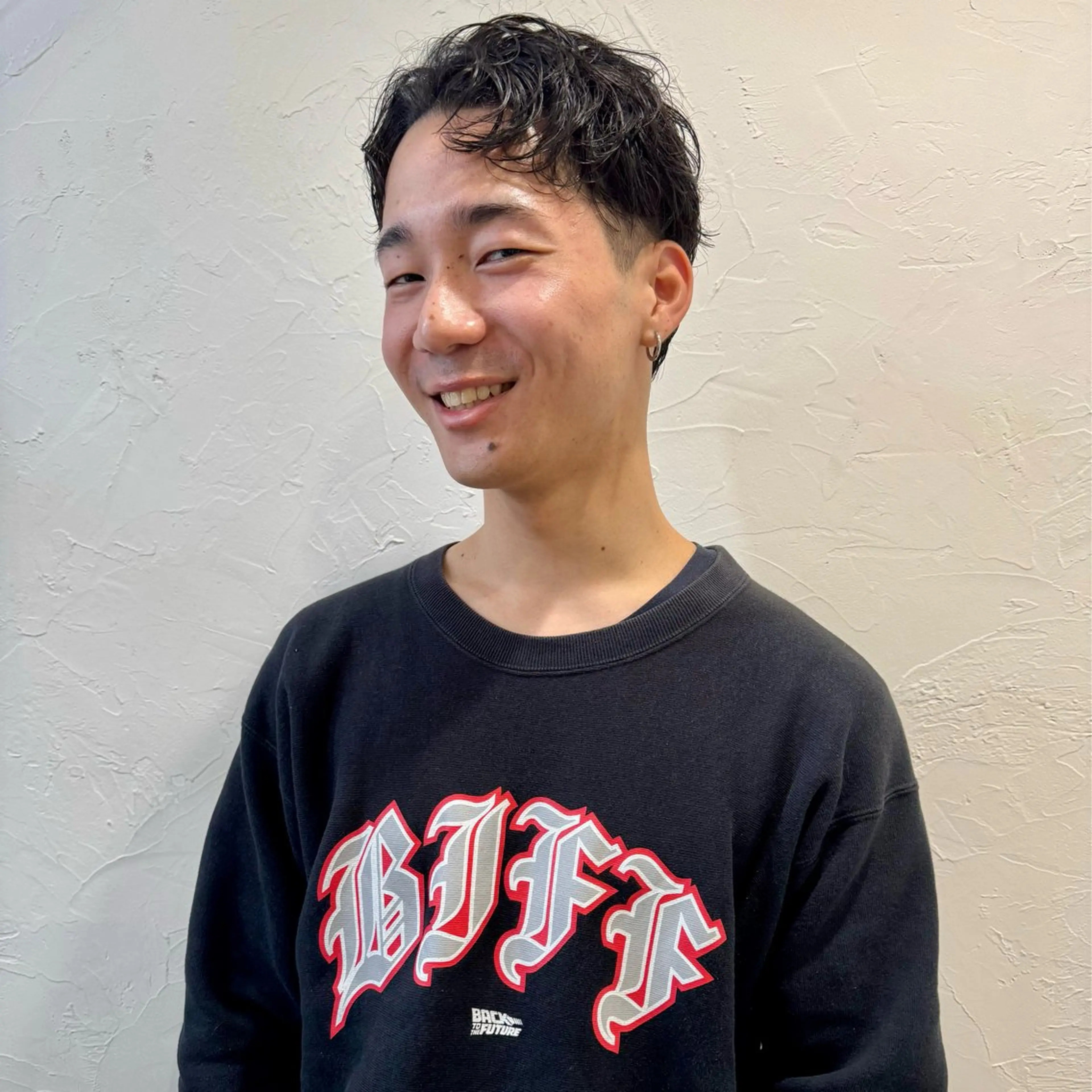 ショート メンズ アップバング メンズ就活ヘア メンズパーマ メンズショート スパイキーショート カット ヘアセット 【池袋/スパイキー ショート】ⓝⓘⓜⓤのヘアスタイル