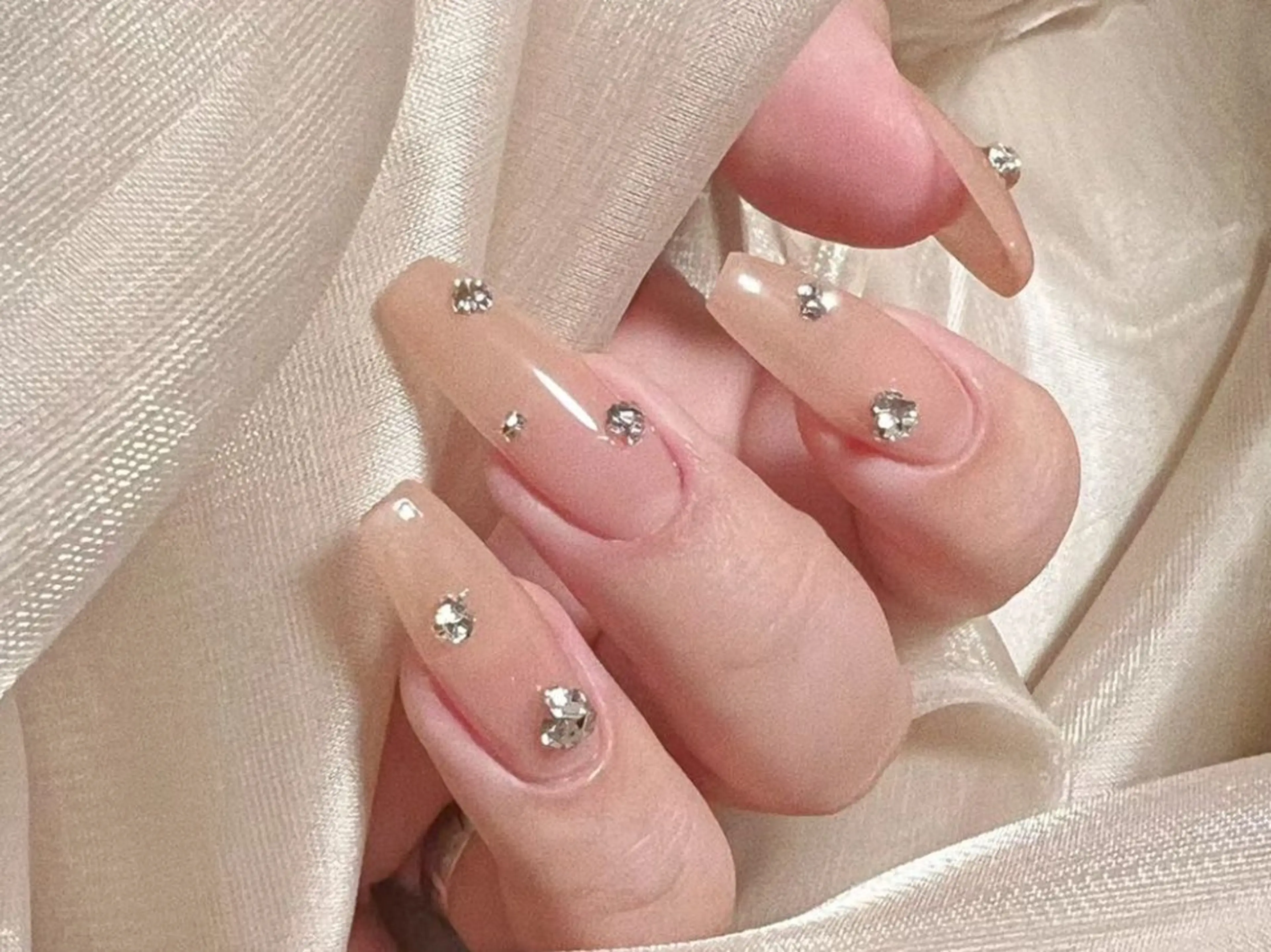 人気NO1✨ワンカラーラメーグラストンー付け放題¥5500の写真