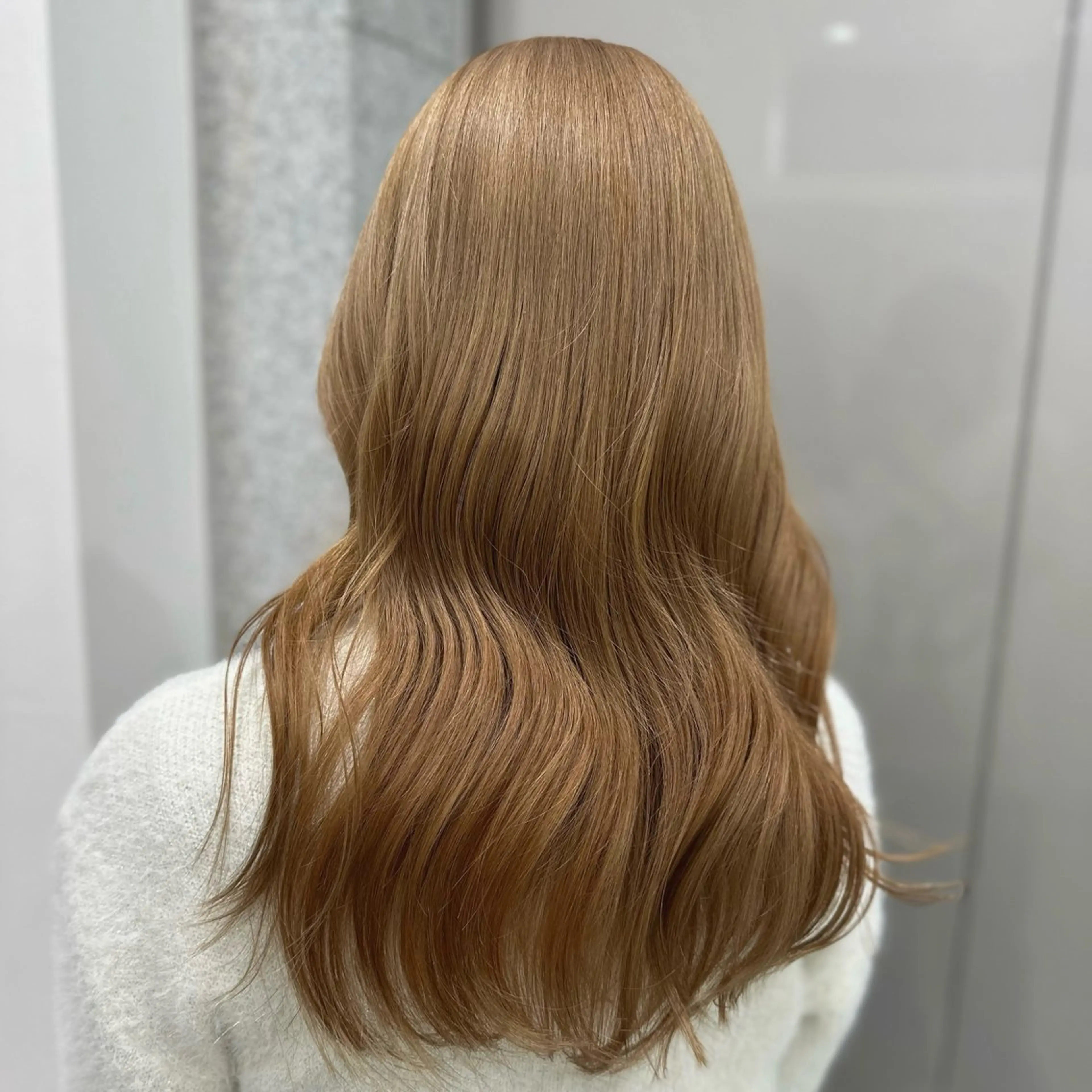 セミロング カラー 🌿透明感赤み消し Keishin🌿のヘアスタイル