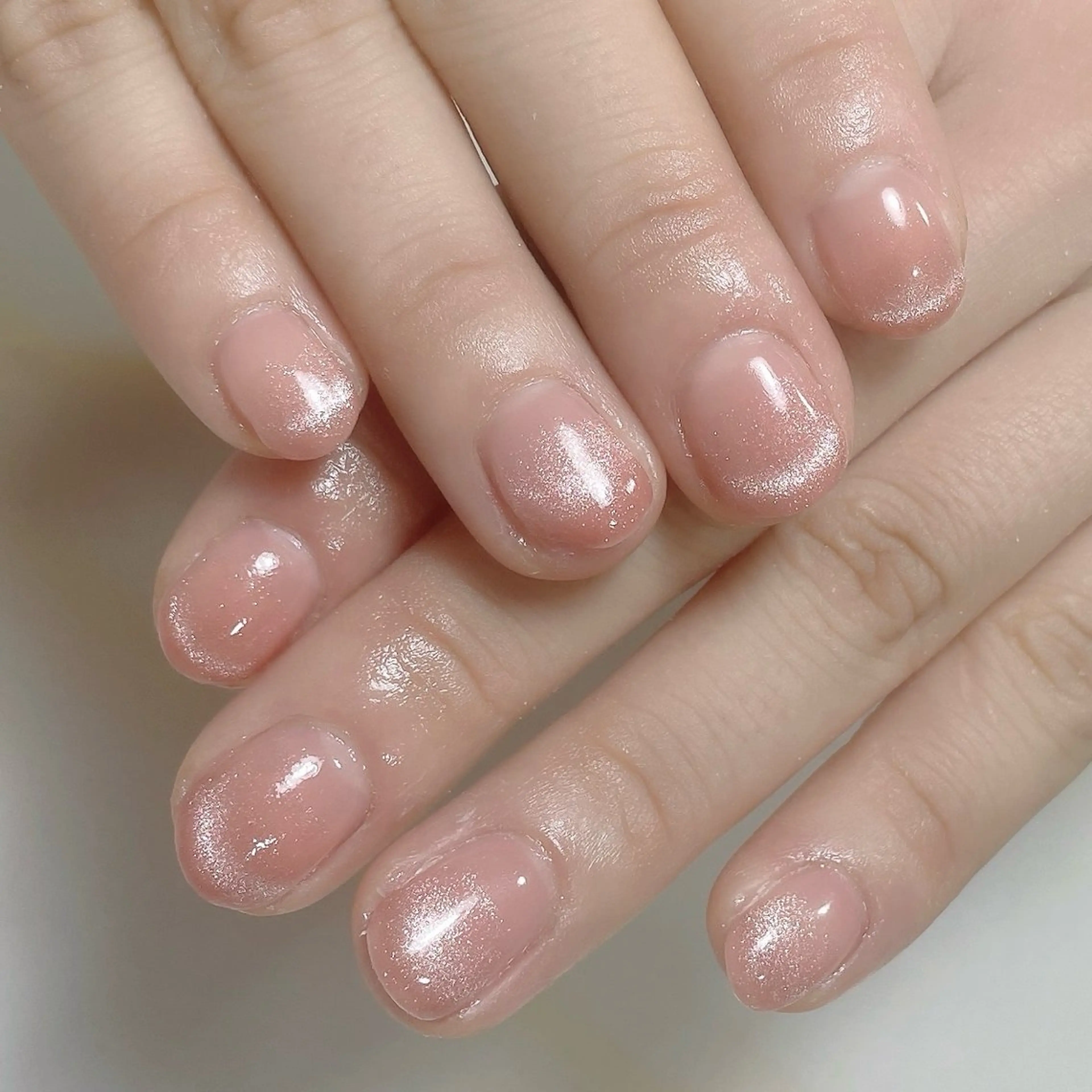 ネイル アートネイル フレンチネイル ジェルネイル グラデーション 韓国ネイル ハンドネイル 久保田 マリコのネイルデザイン