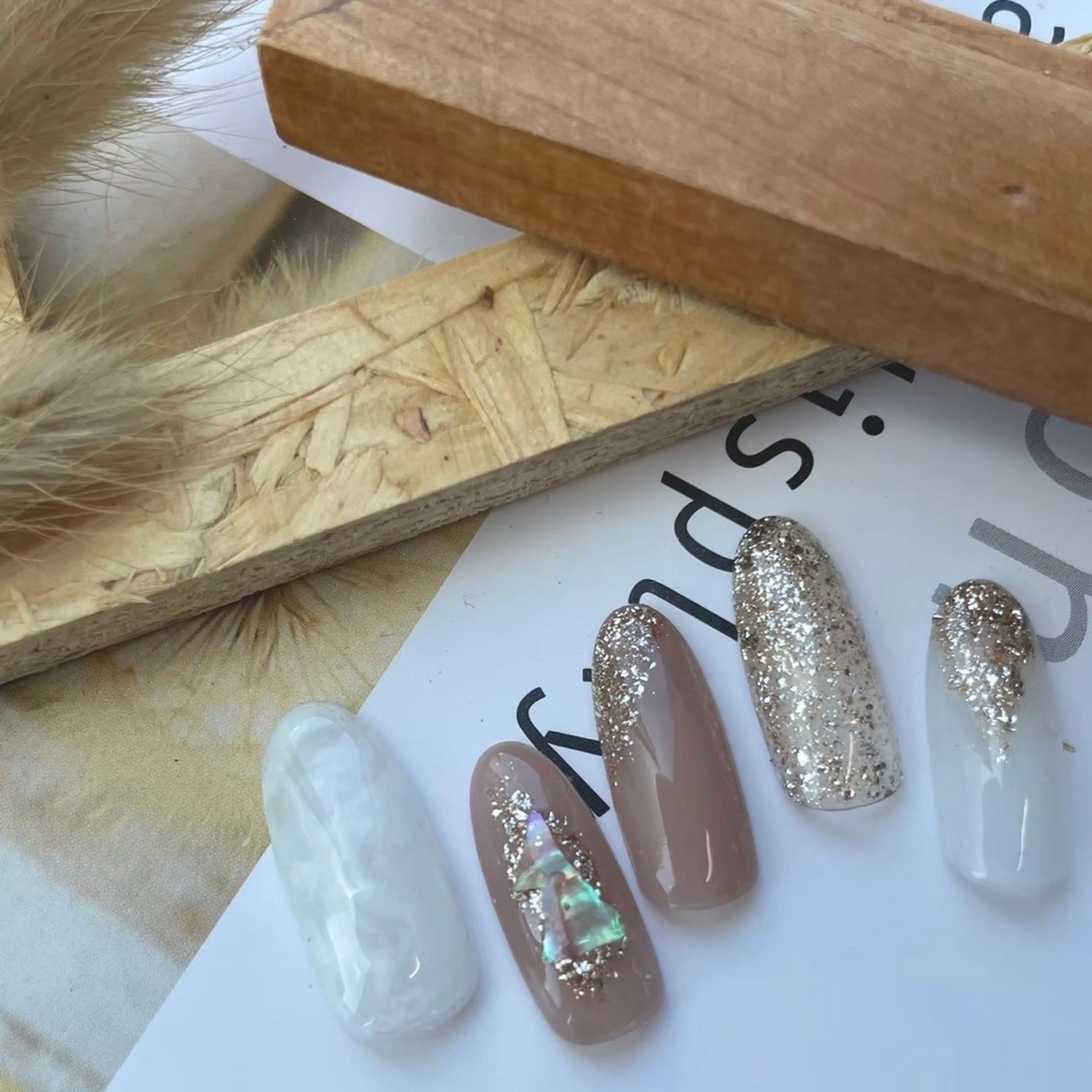 ネイル アートネイル ネイルチップ ⭐︎休業中の練習⭐︎ JNA認定講師髙橋のネイルデザイン