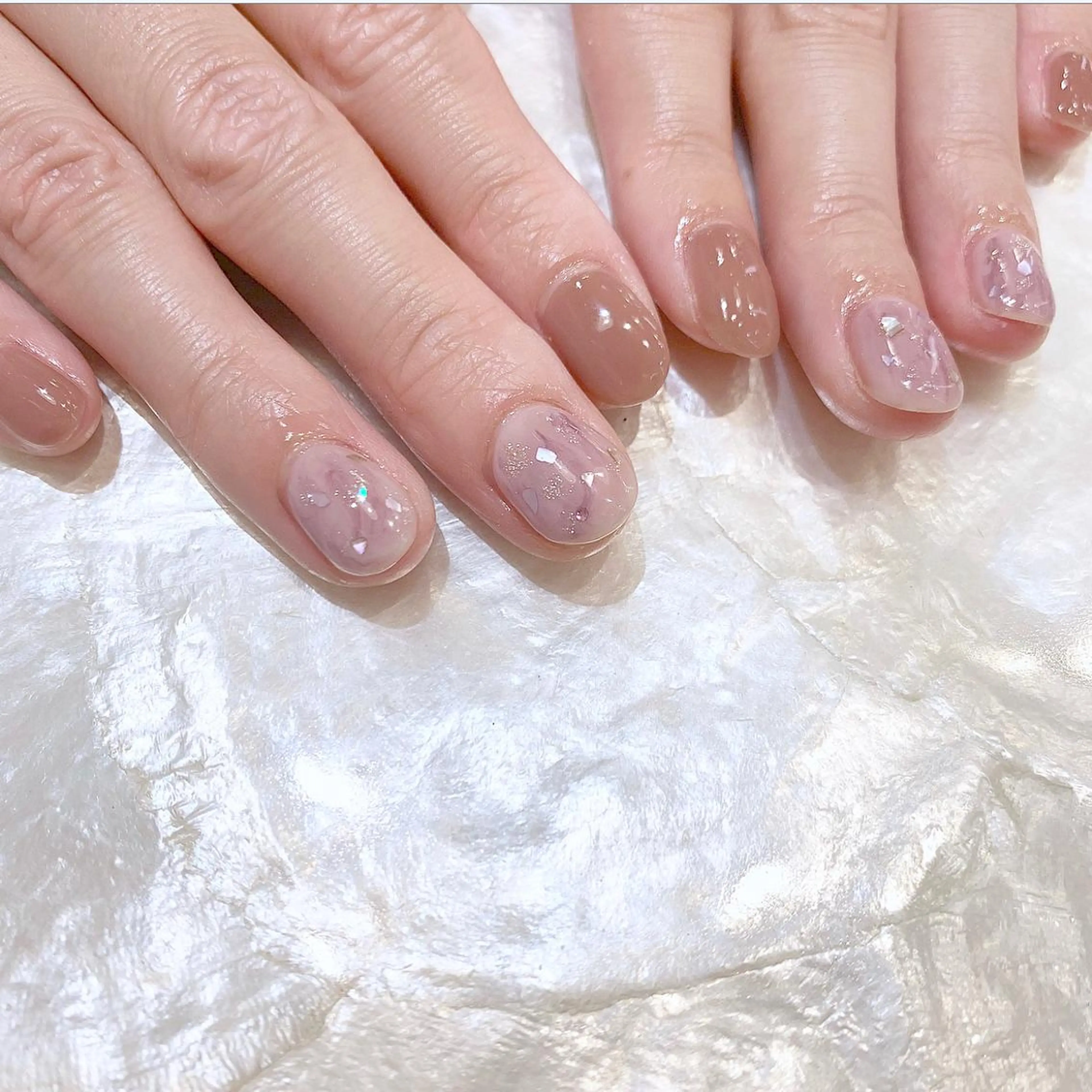 ネイル ニュアンスネイル Kanon 🤍のネイルデザイン