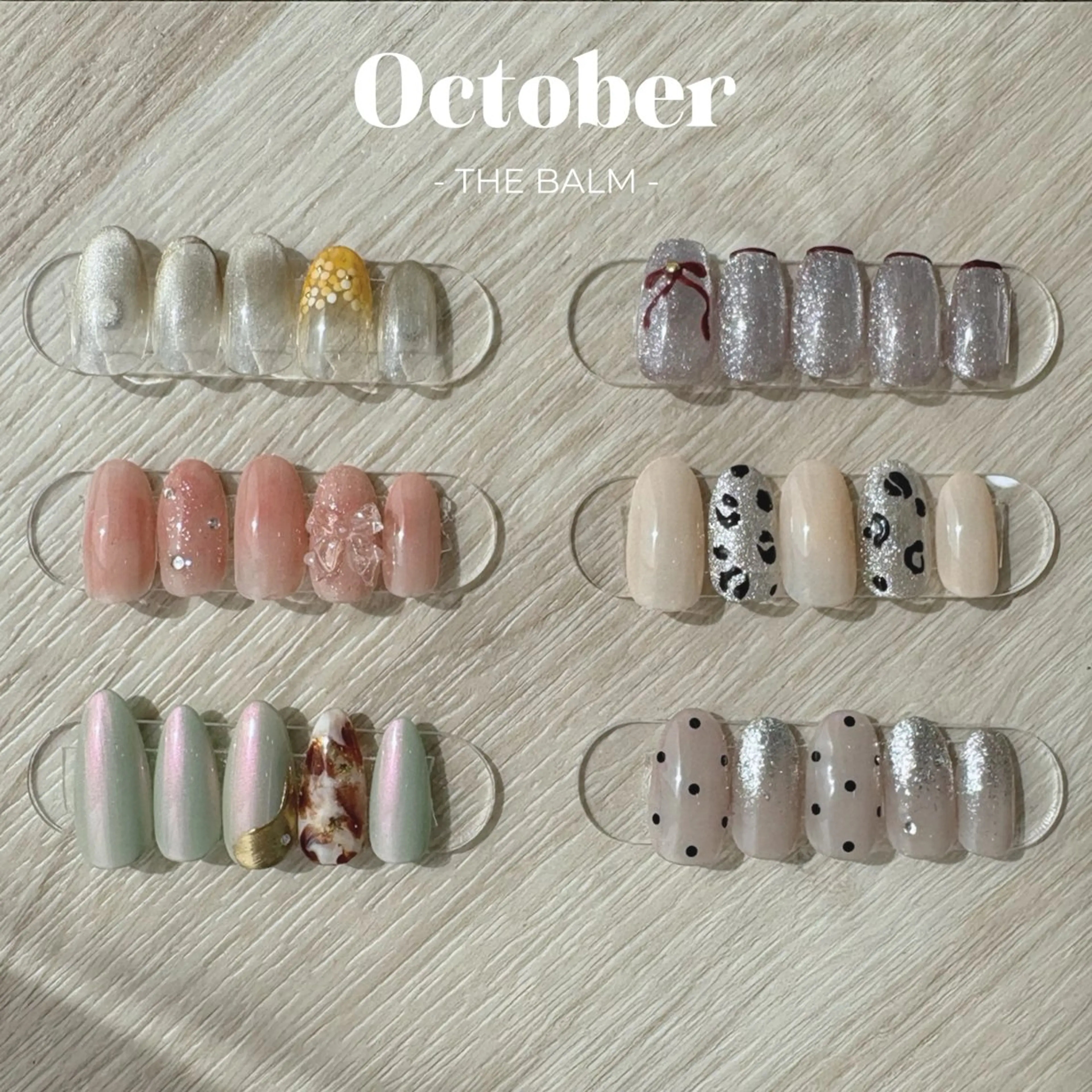 ネイル ハンドネイル THE BALM Rihoのネイルデザイン