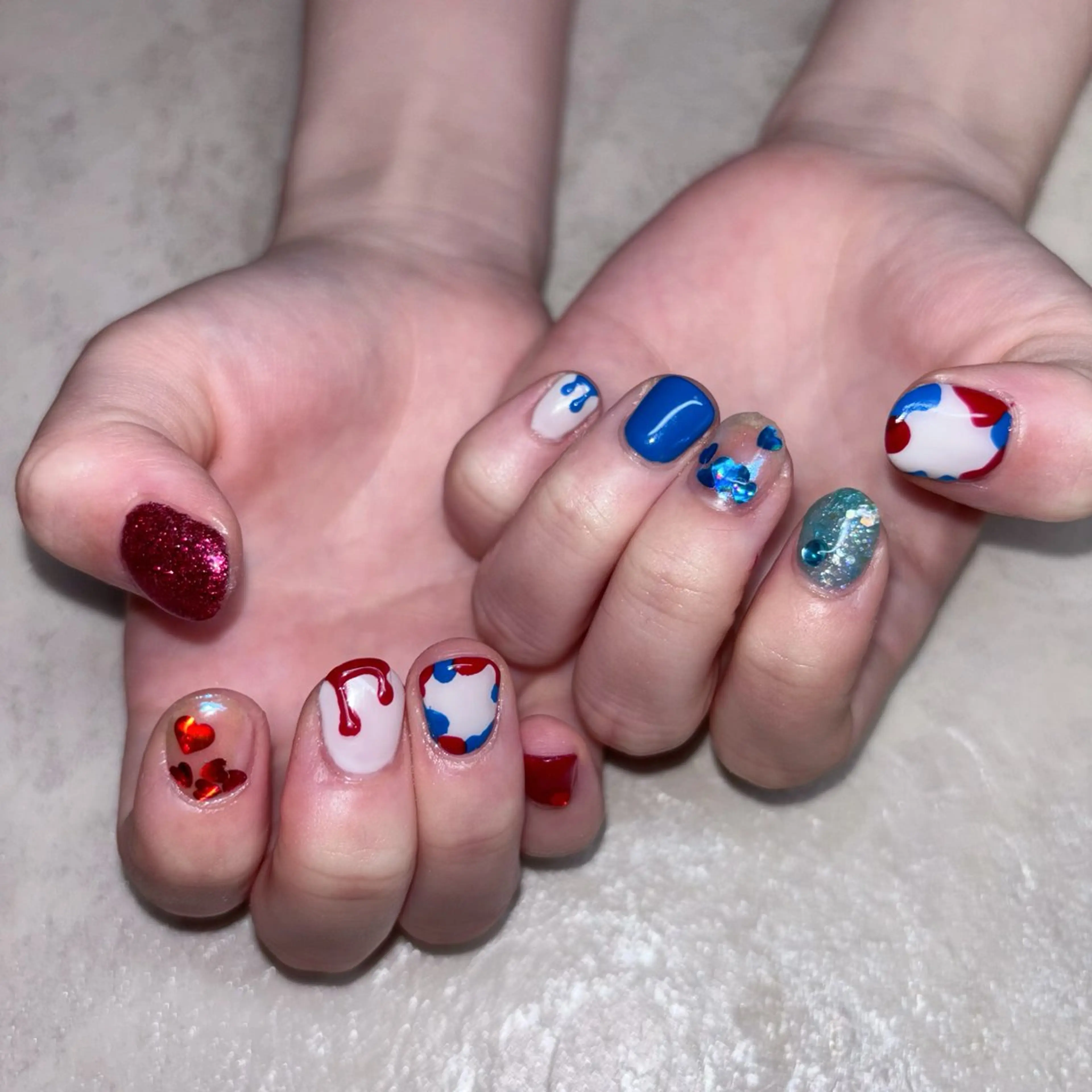 ネイル mimi 高石桃朱のネイルデザイン