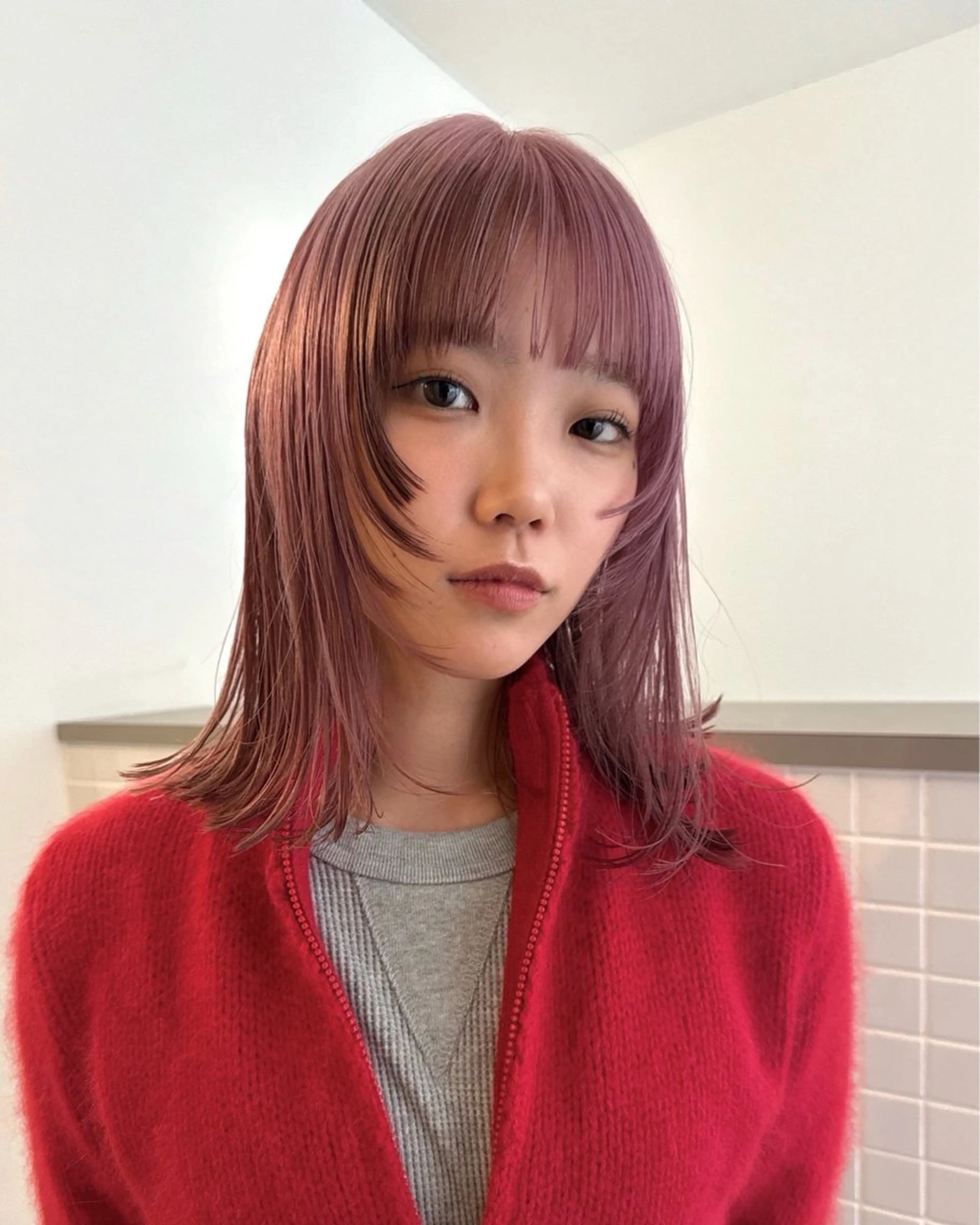 ショート カット トリートメント デザイン/レイヤー Kaito🐩/栄のヘアスタイル