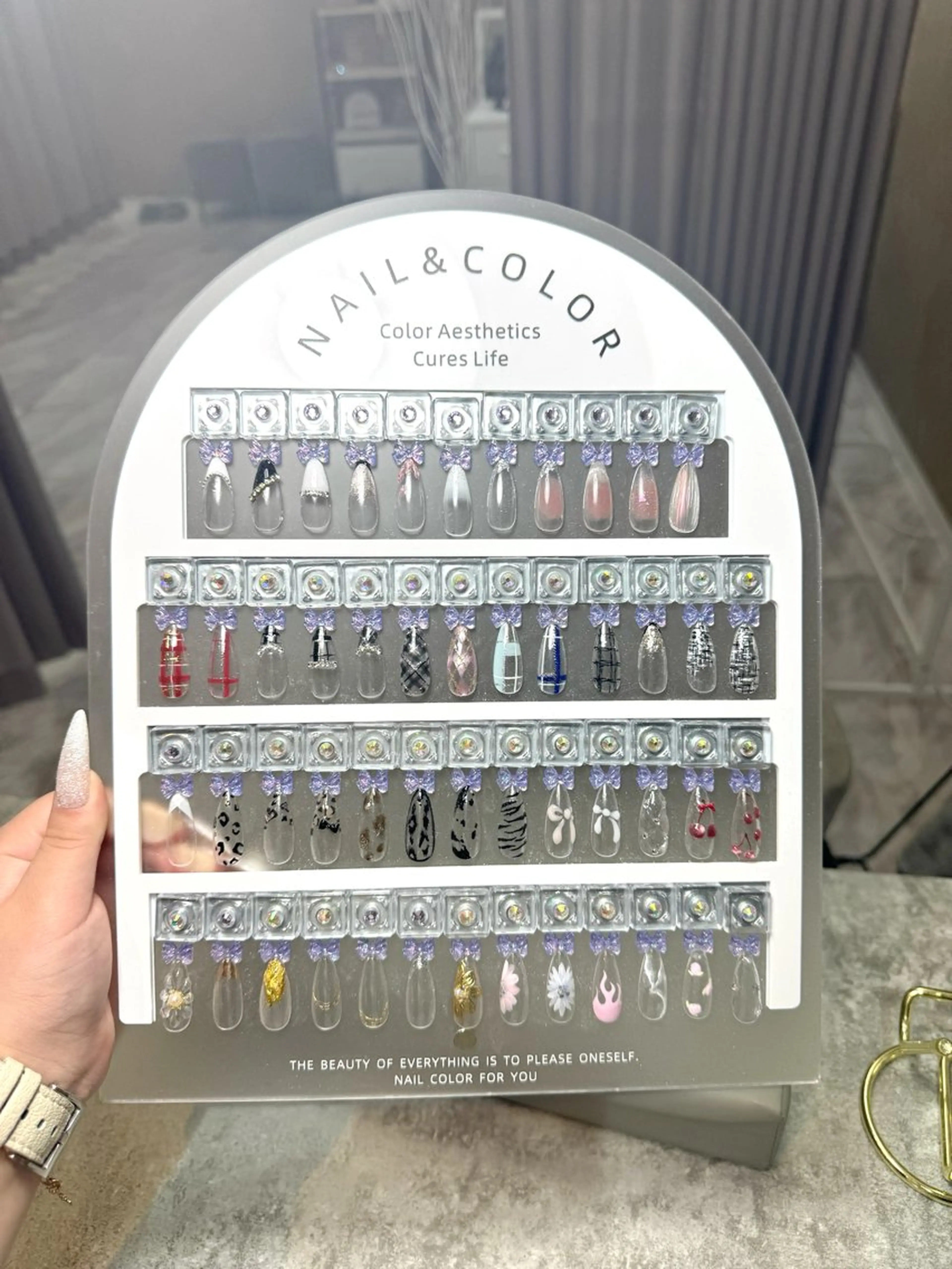 ネイル フラッシュネイル マグネットネイル ハンドネイル Suetake Shuriのネイルデザイン