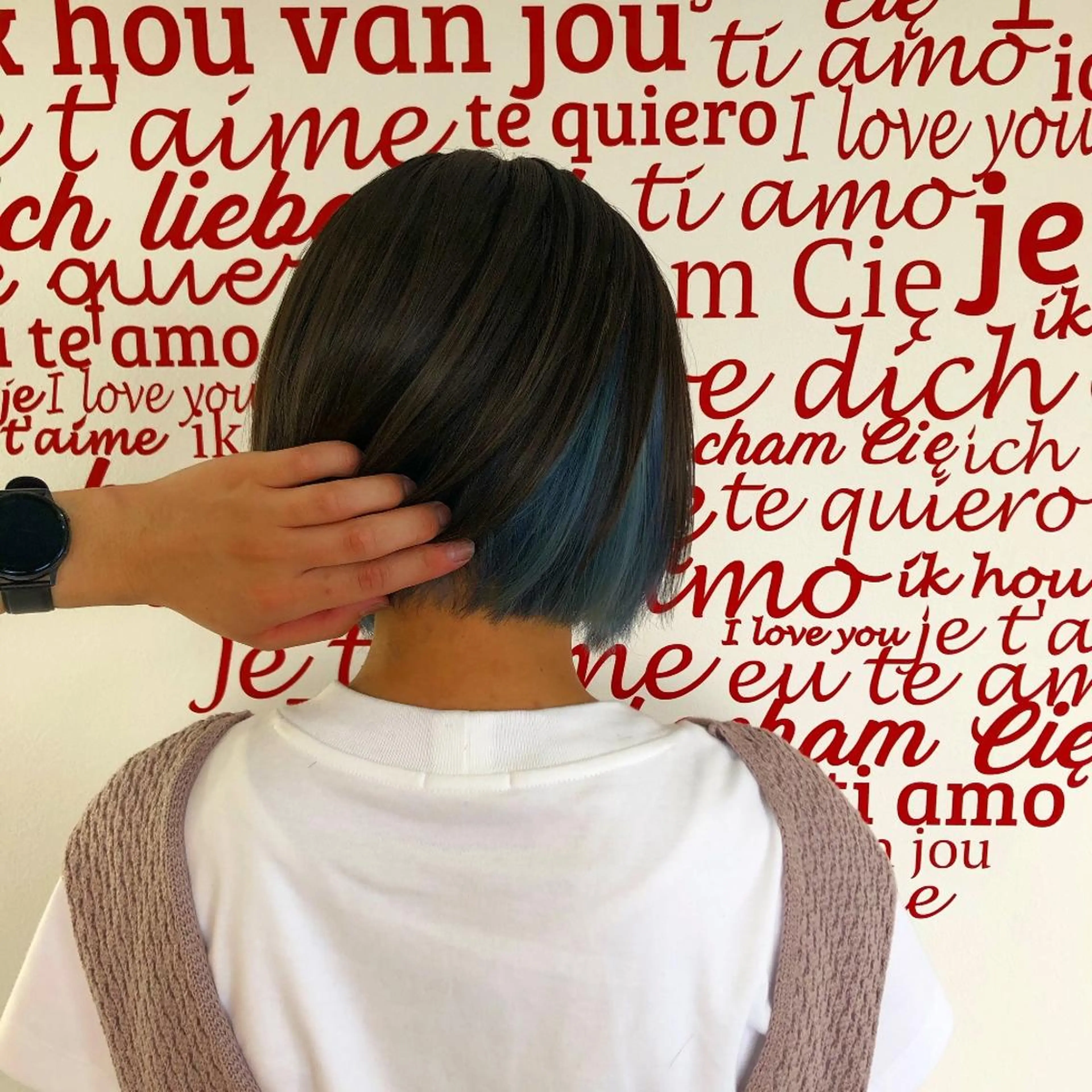 ショート クリーピー　オーナー 福田 将太のヘアスタイル