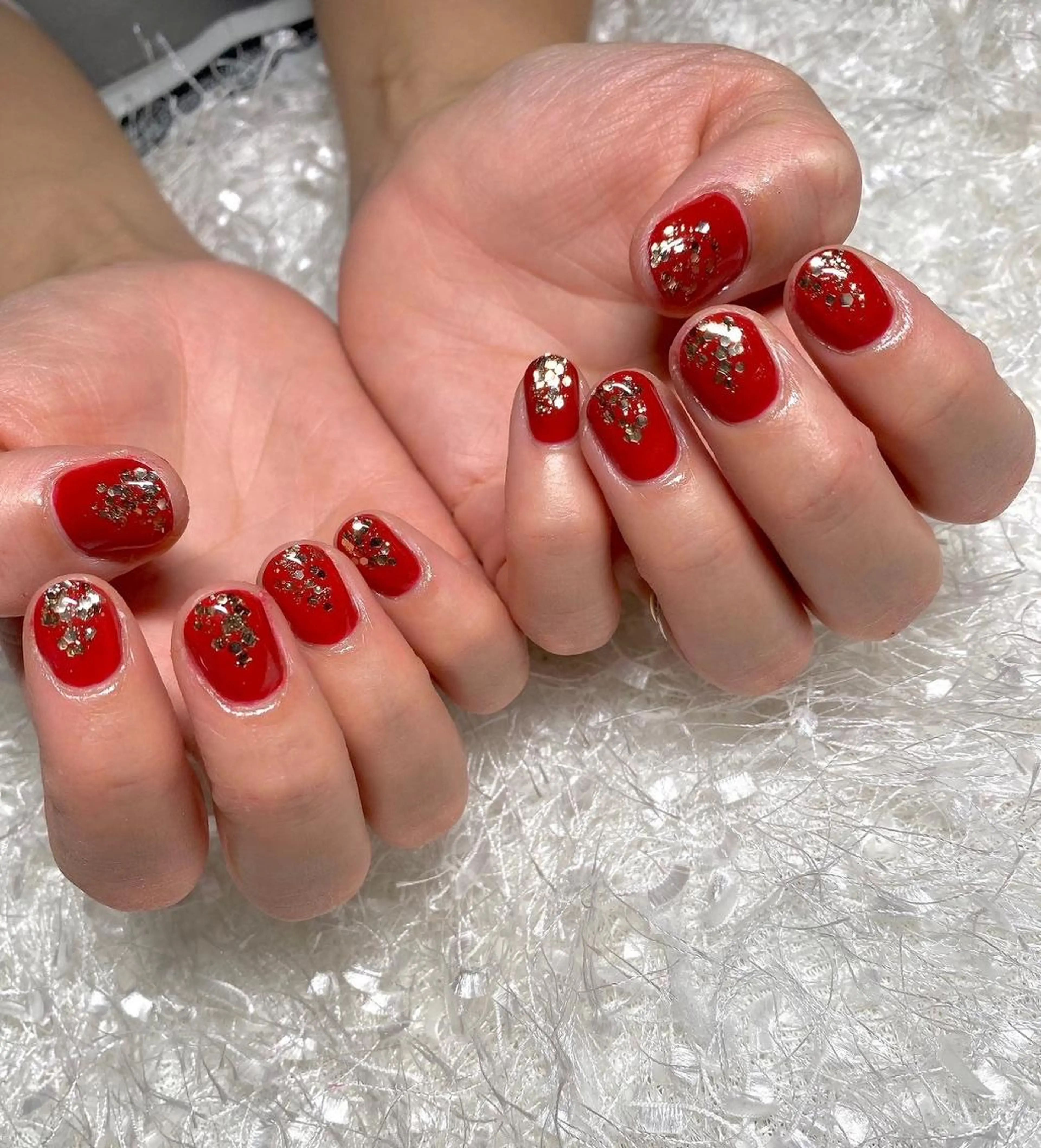 ネイル 長さ出し フレンチネイル ジェルネイル グラデーション 韓国ネイル ハンドネイル Nail&eye Belire 新宿のネイルデザイン