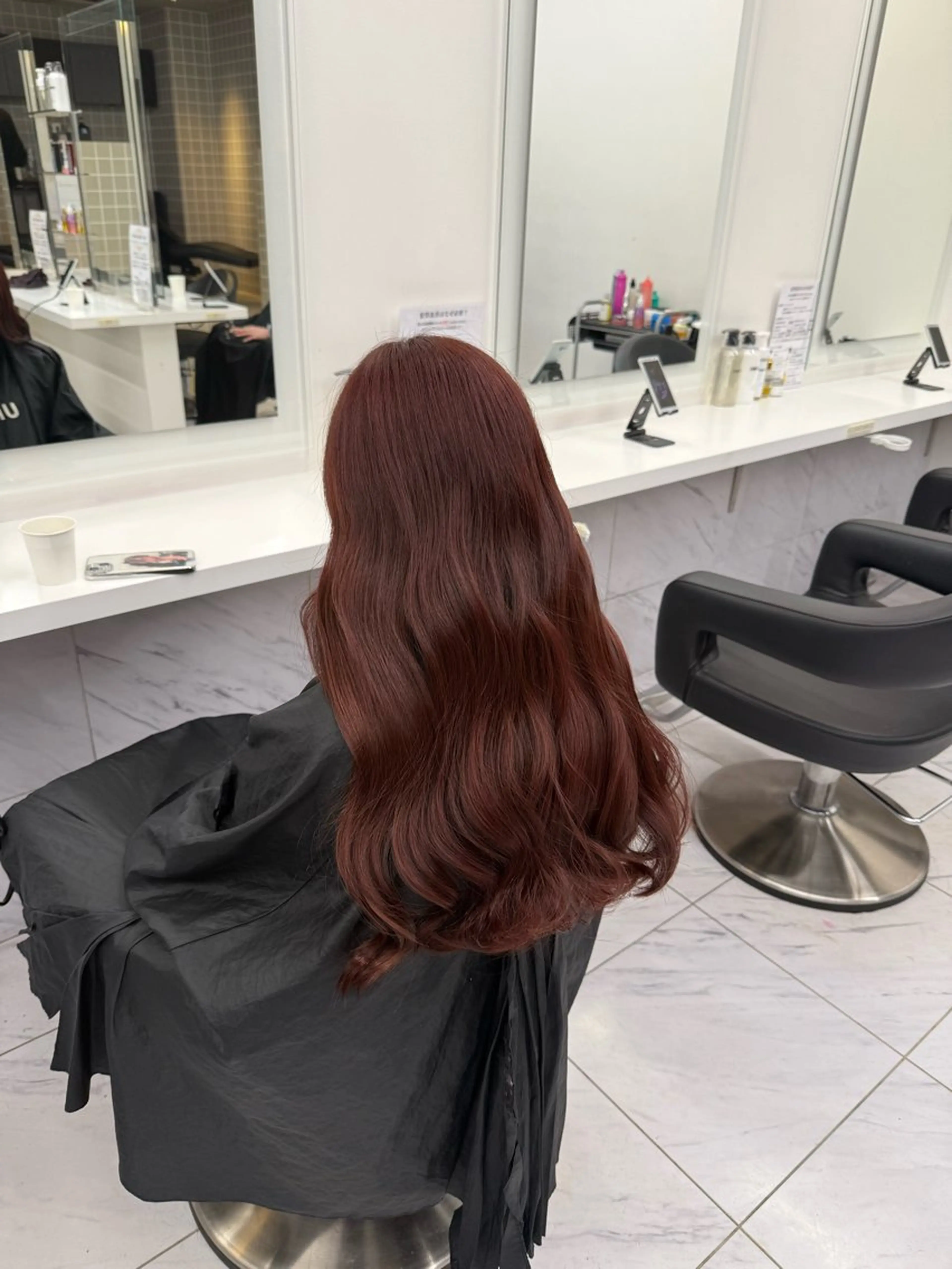 ロング カラー ヘアアレンジ ヘアカラー トリートメント ヘアセット 💗横浜美容室 💗HARUNAのヘアスタイル