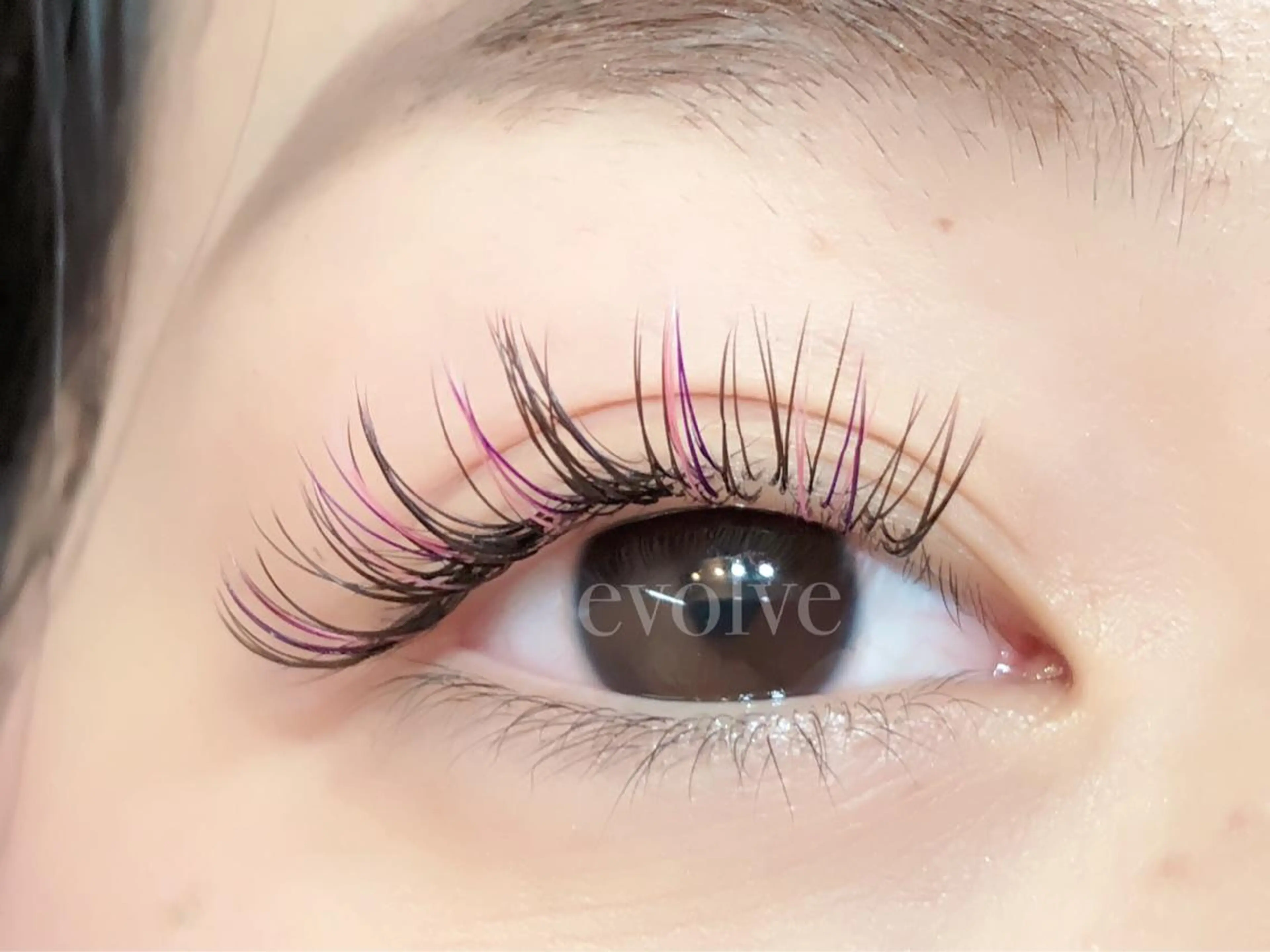 マツエク・マツパ カラーマツエク マツエク evolve by TypeAB所属・evolve  by TypeABのマツエク・マツパデザイン