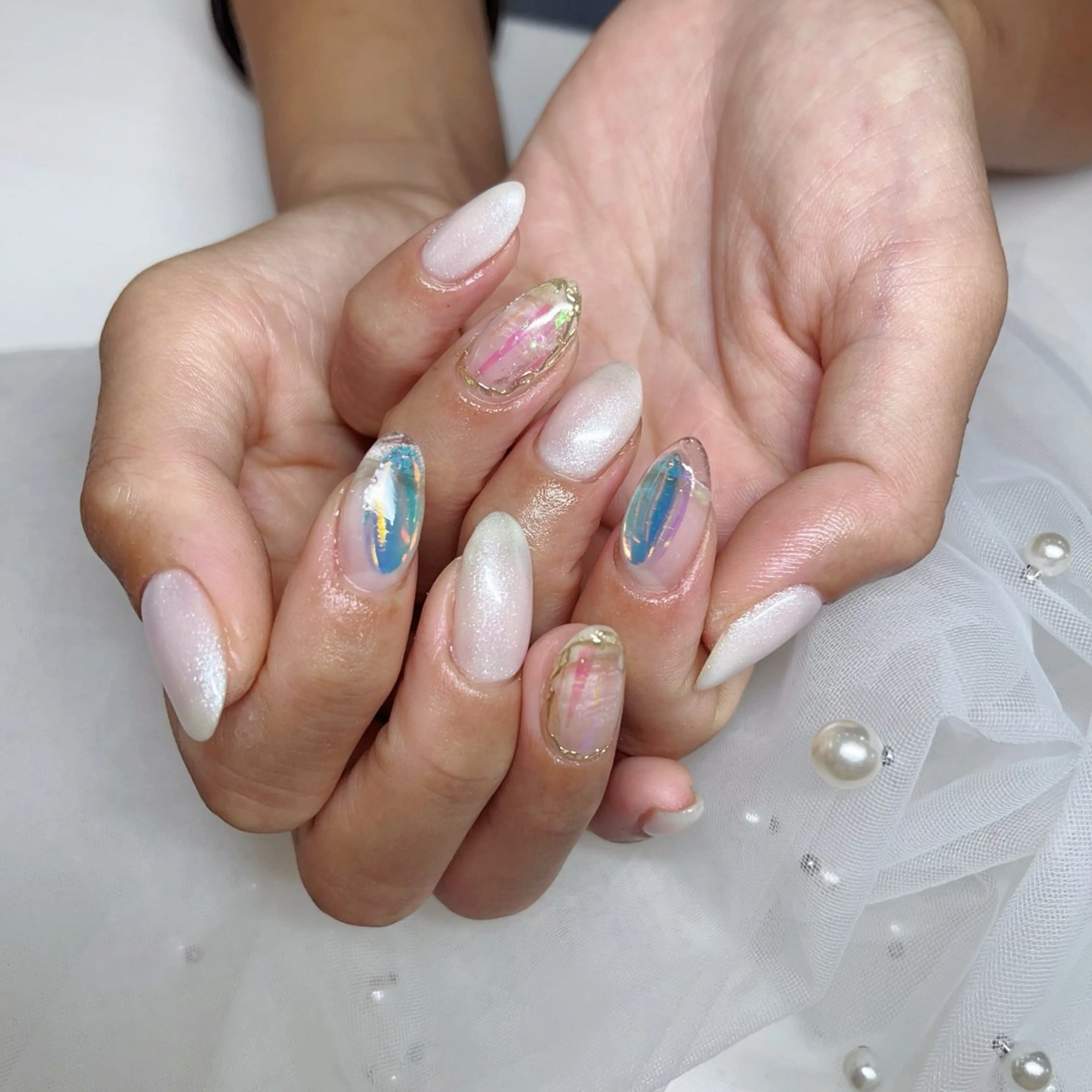 ネイル Fairyフェアリーネイルサロン所属・Nail Hibi サロンのネイルデザイン