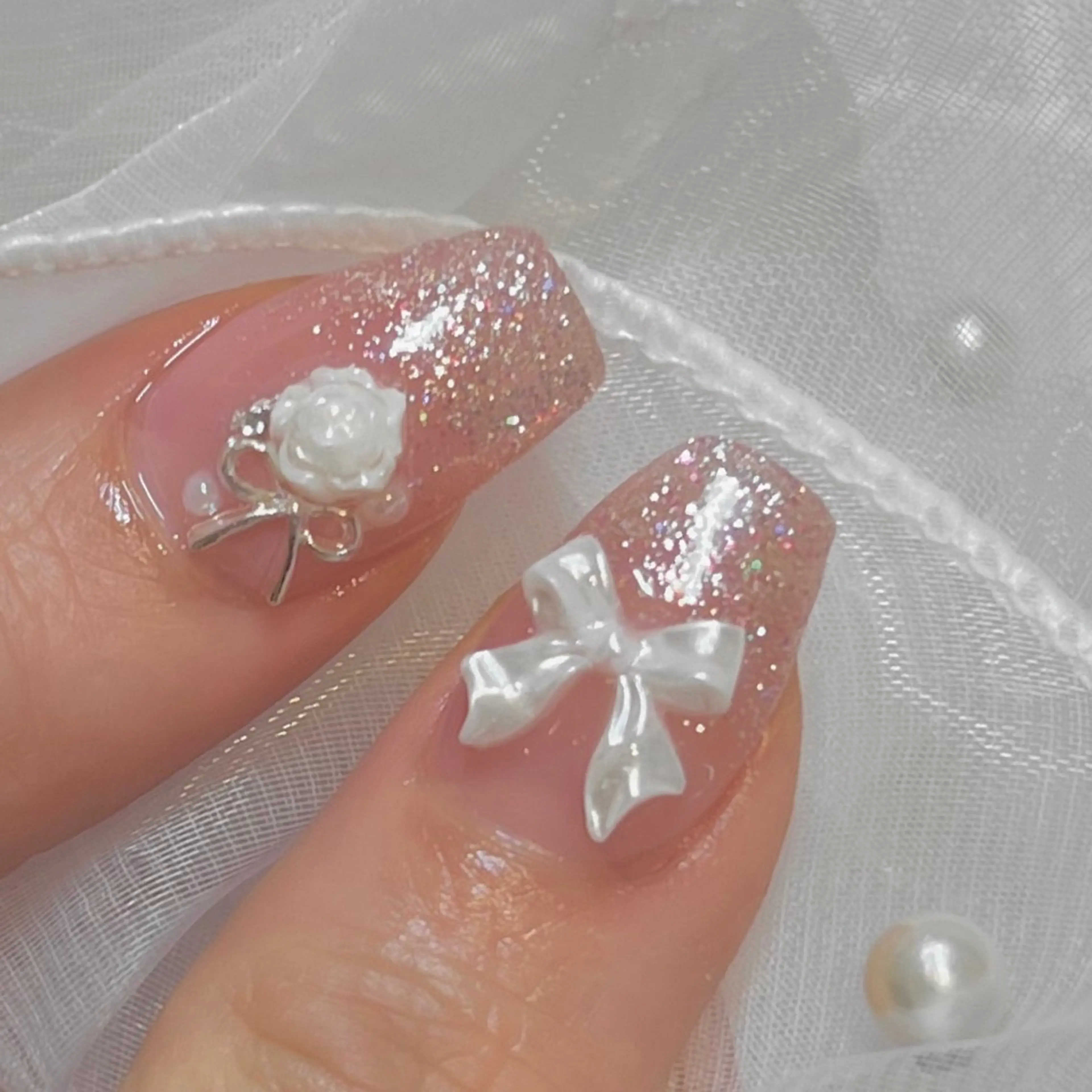 🤍　フラッシュ nailの写真