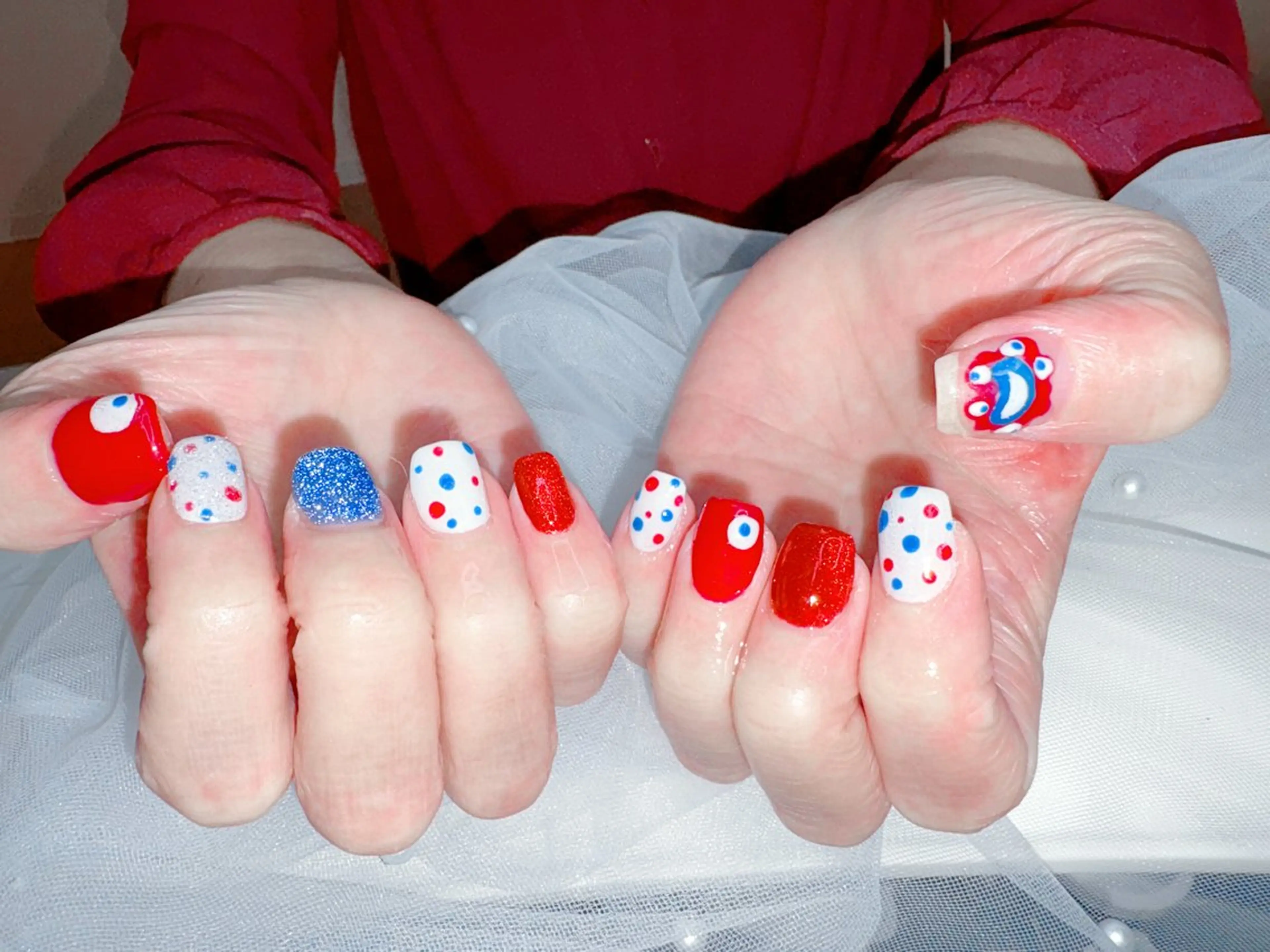 ネイル 💐Lumière 🩵かわちゃん💅のネイルデザイン