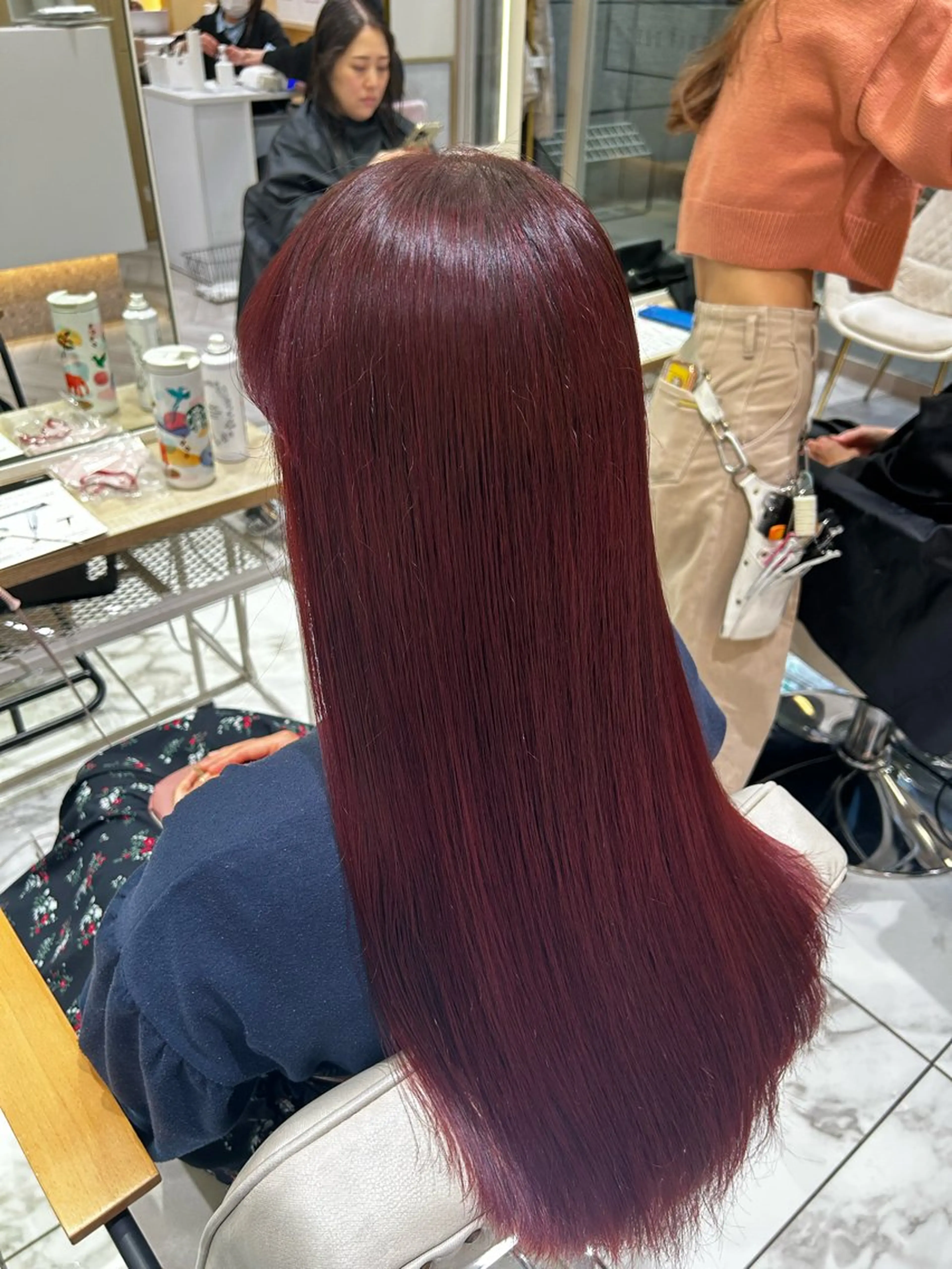 カラー ꪆৎ平行アーチ ྀི ワカナの眉毛・アイブロウイメージ