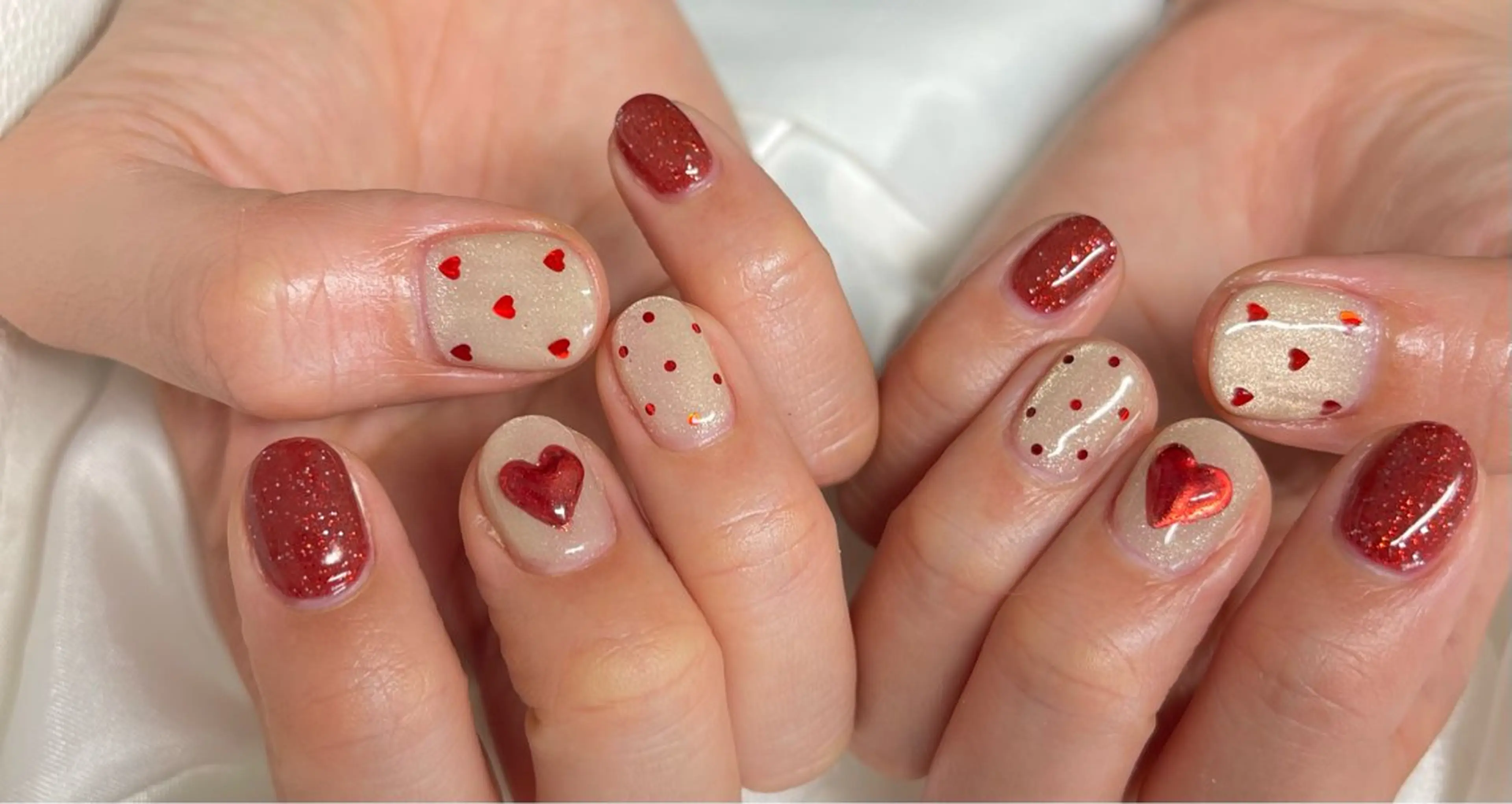 ネイル 韓国ネイル オフィスネイル ワンホンネイル ハンドネイル celica所属・松田 由真のネイルデザイン