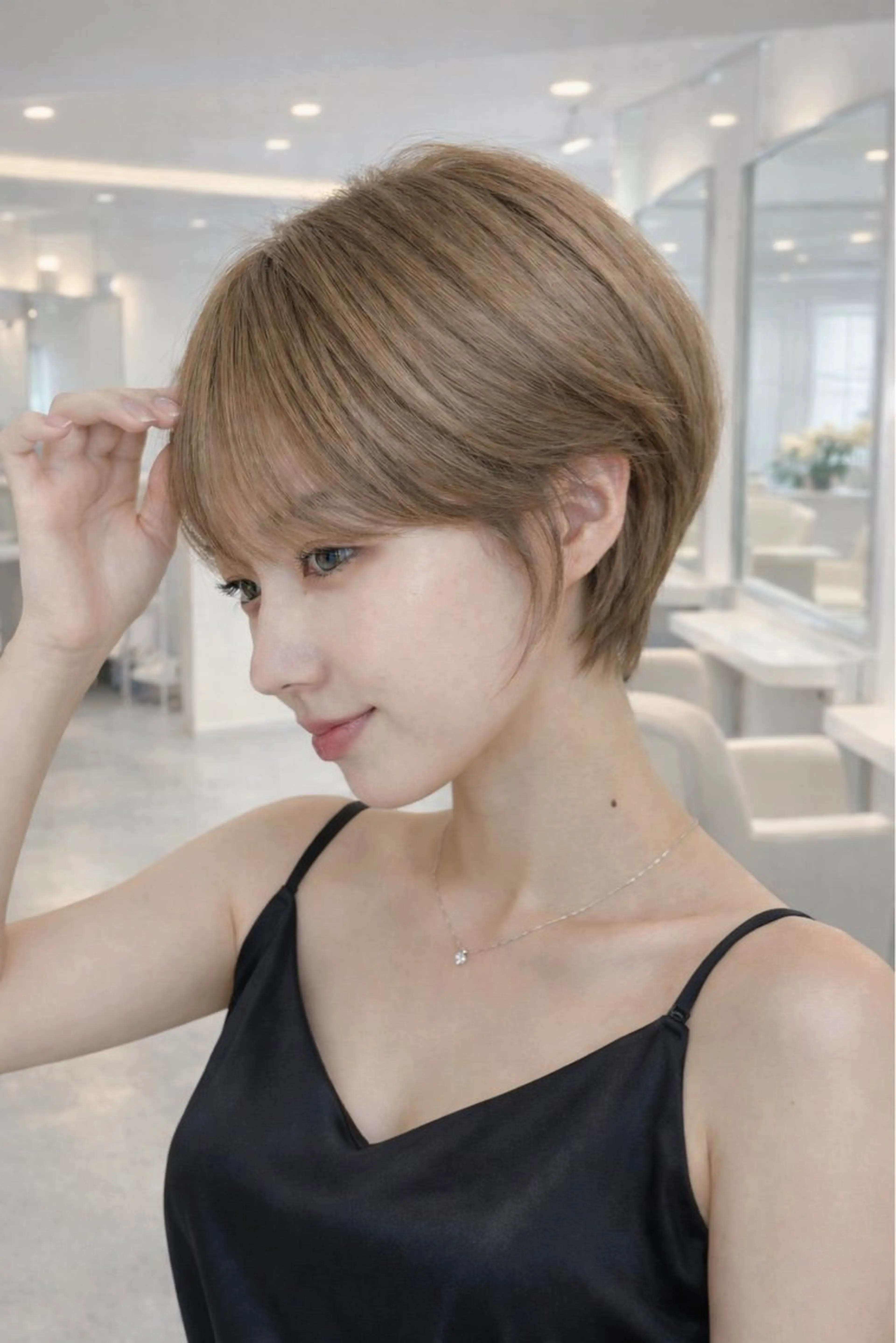 ショート ショートヘア カット ヘアカラー sand clear所属・似合わせno.1 💎ボブ特化まなかのヘアスタイル