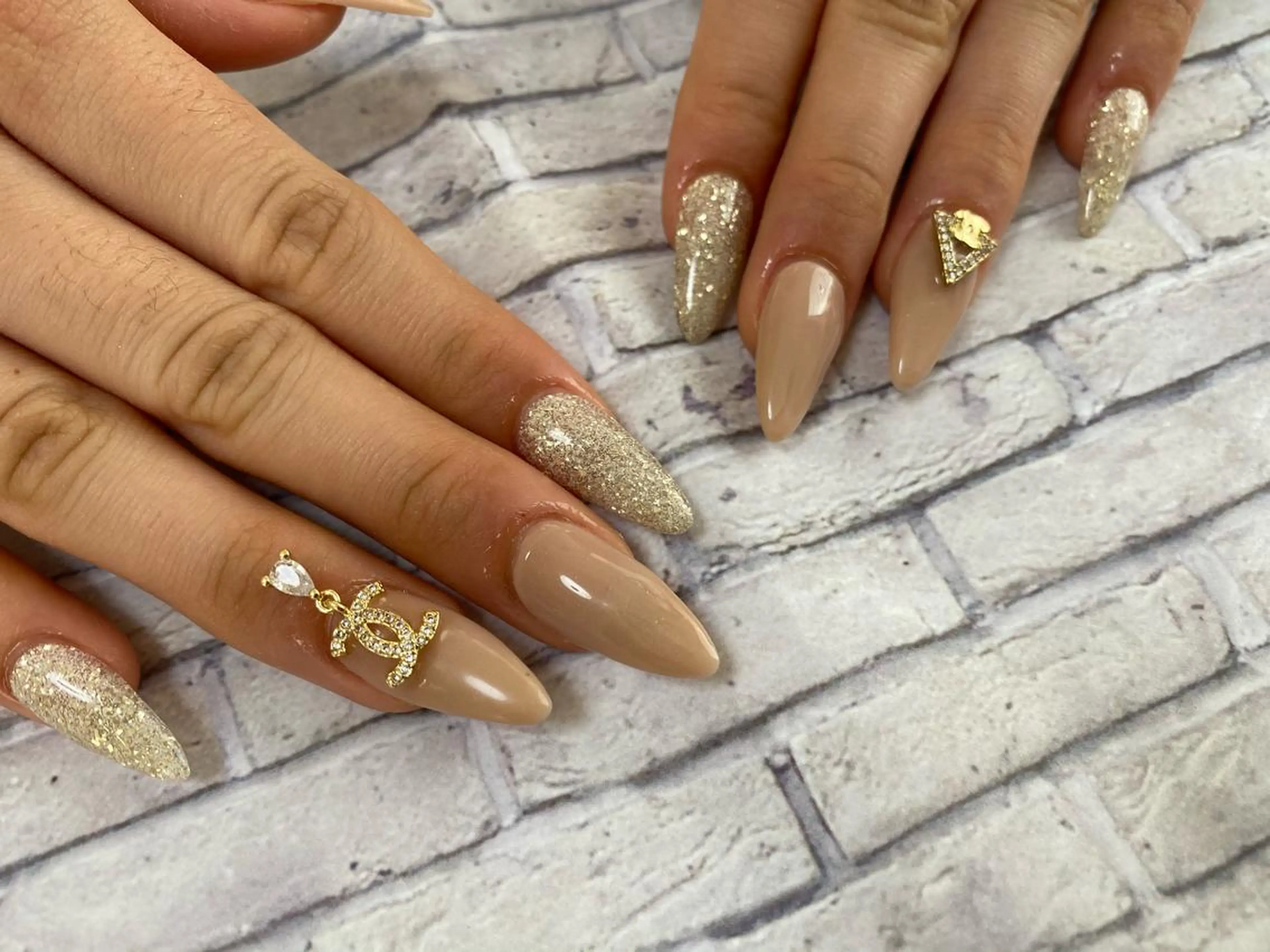 ネイル ハンドネイル フットネイル Mana‪ ‪·͜· ❤︎‬のネイルデザイン