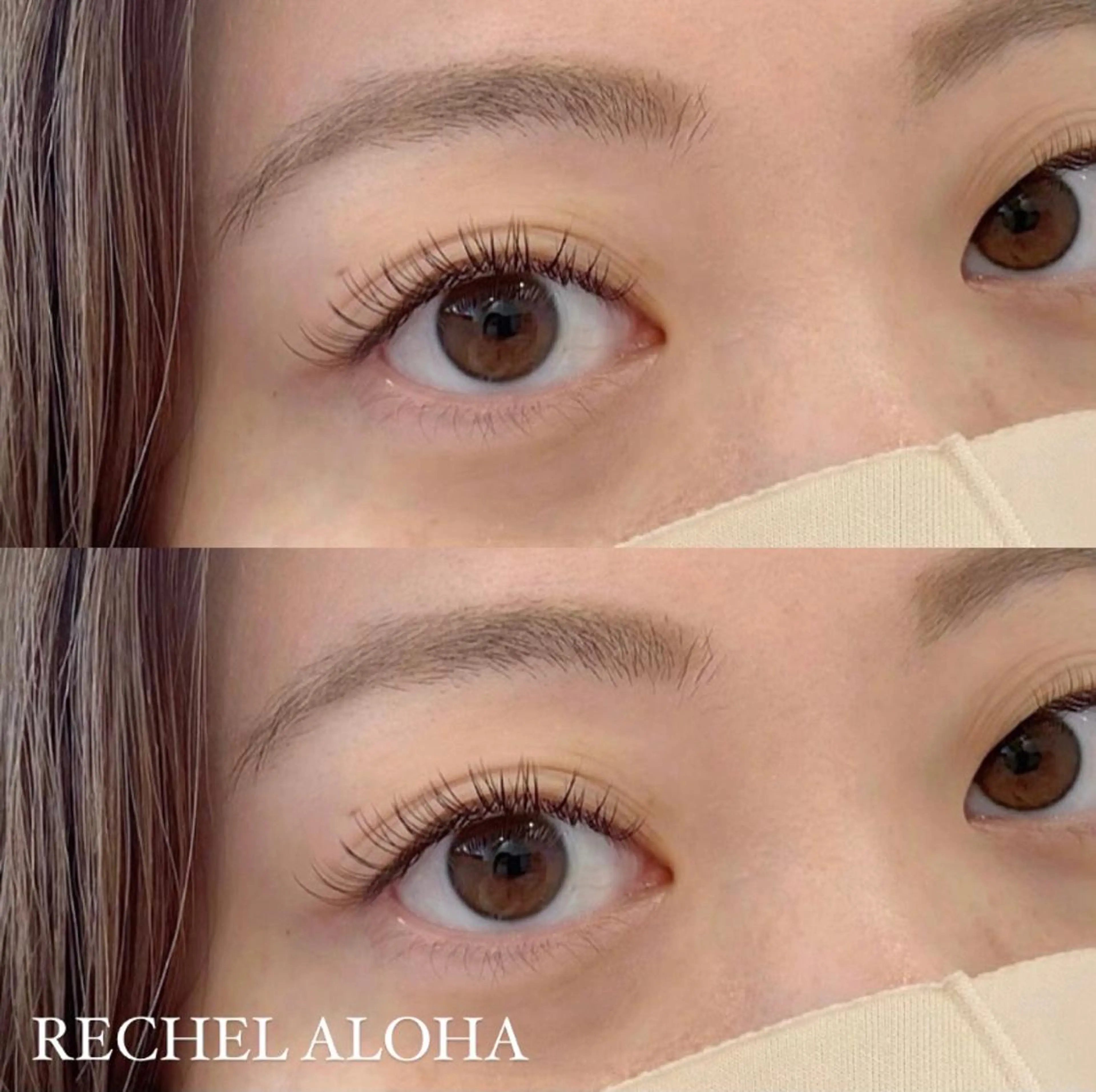 マツエク・マツパ ジャパンアイリストカレッジ天王寺校所属・岩野 夢加のマツエク・マツパデザイン