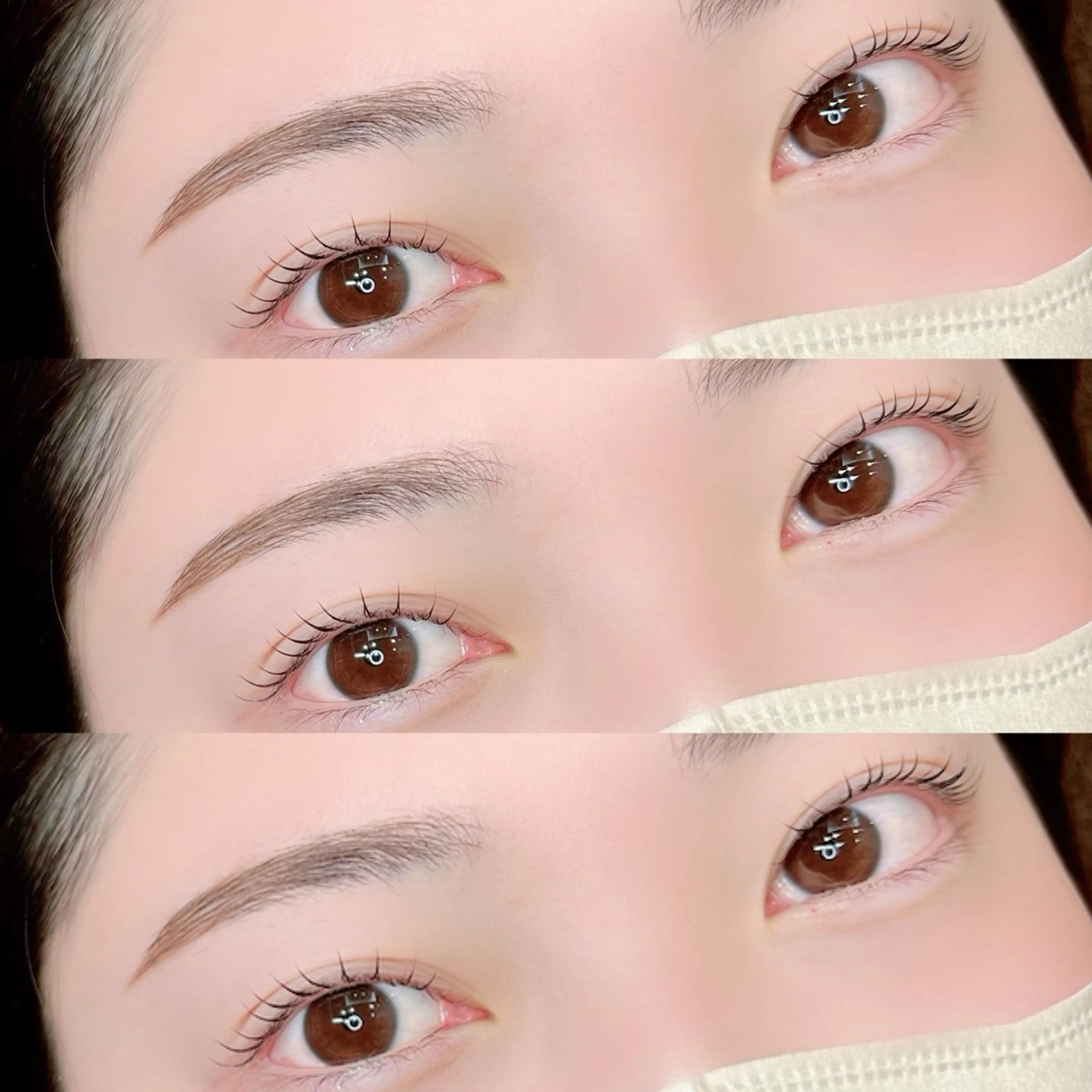 マツエク・マツパ パリジェンヌラッシュリフト 一重×まつ毛パーマ Eye lashのマツエク・マツパデザイン