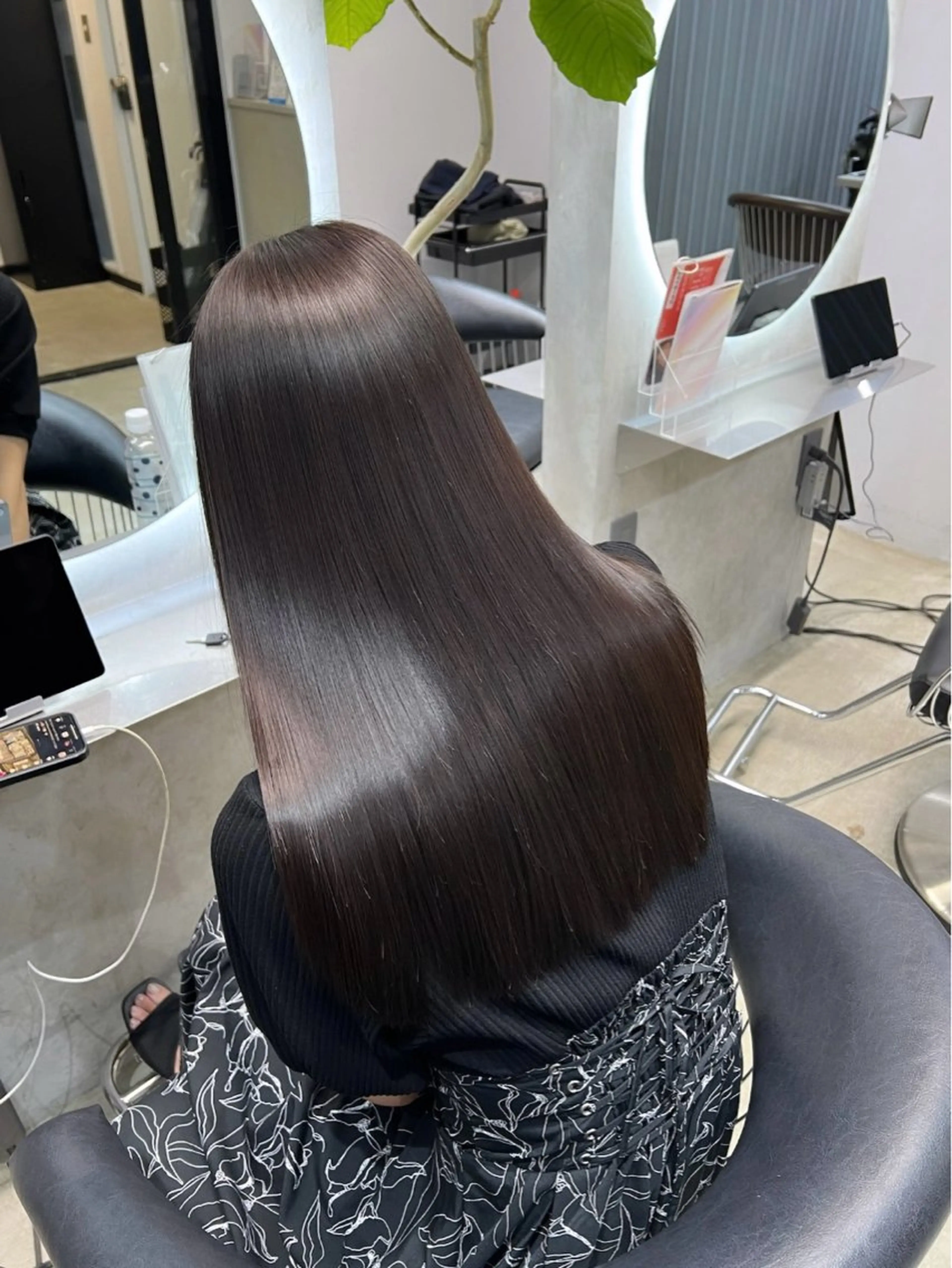 ロング カラー カット ヘアカラー トリートメント etora 渋谷所属・ワンホンヘア🇨🇳 髪質改善/itaruのヘアスタイル