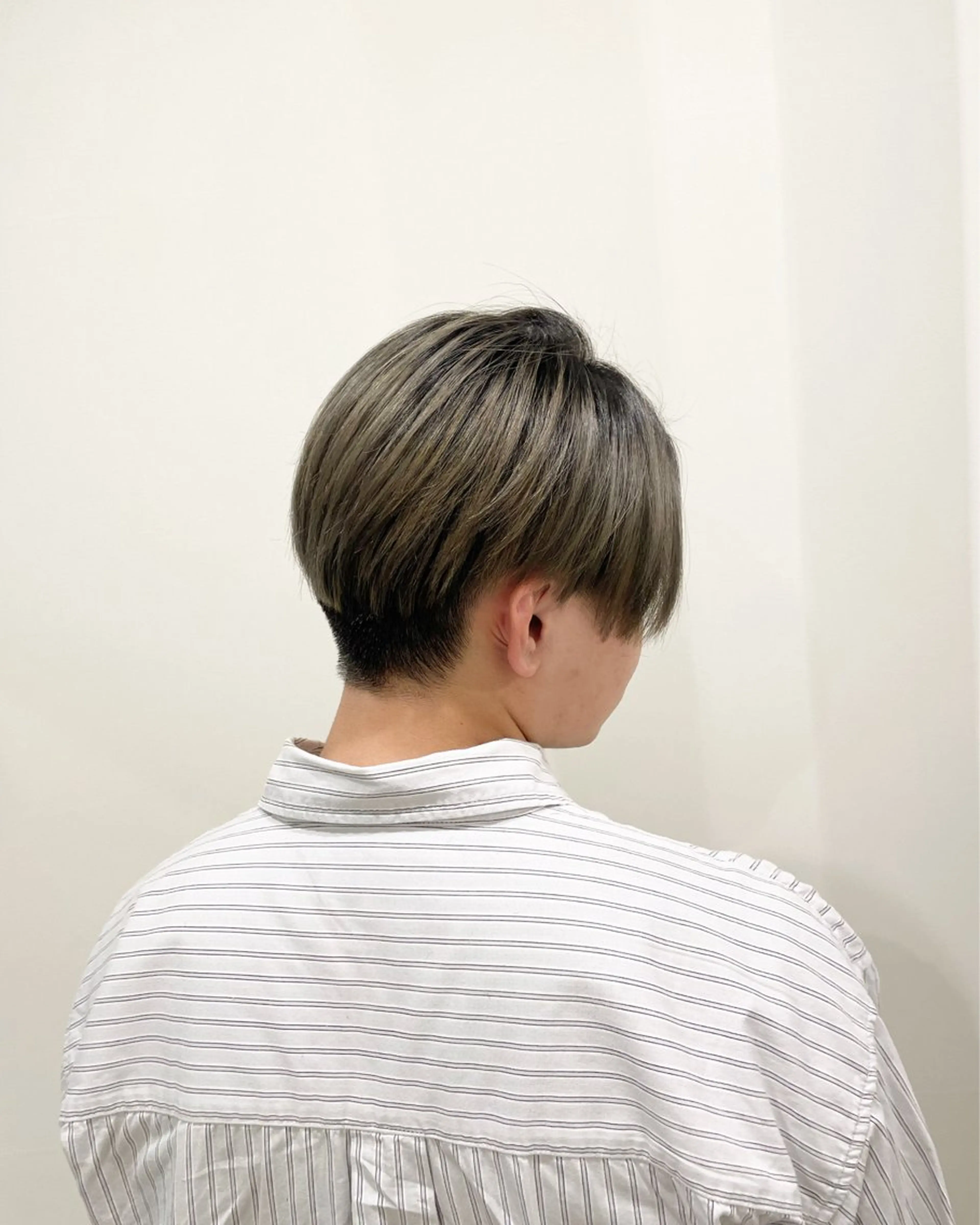 ショート カラー メンズ センターパート カット トリートメント ニュアンスカラー🫧 加納のヘアスタイル