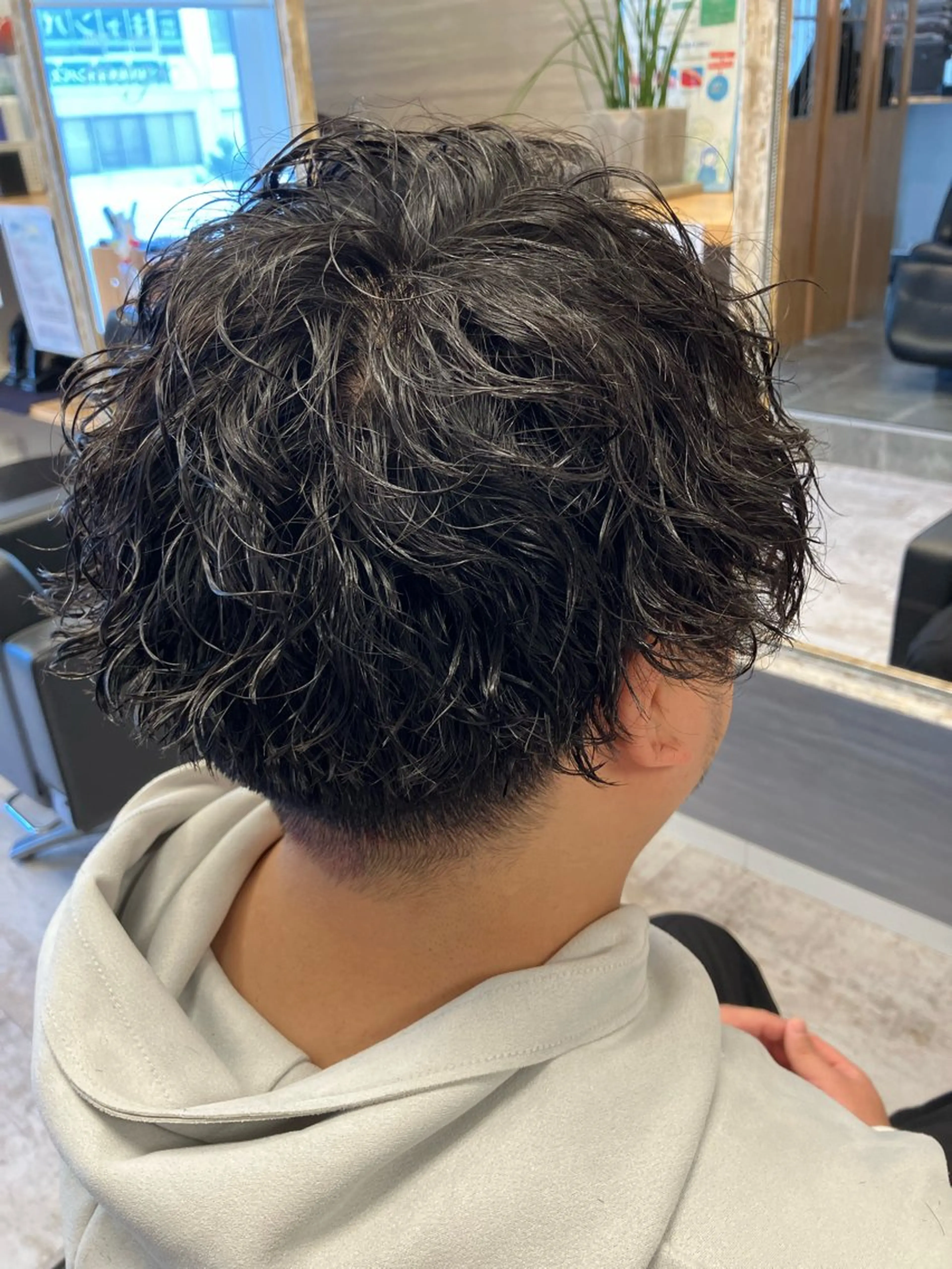 パーマ メンズ カット パーマ メンズ特化/パーマ/ フェードWATARUのヘアスタイル