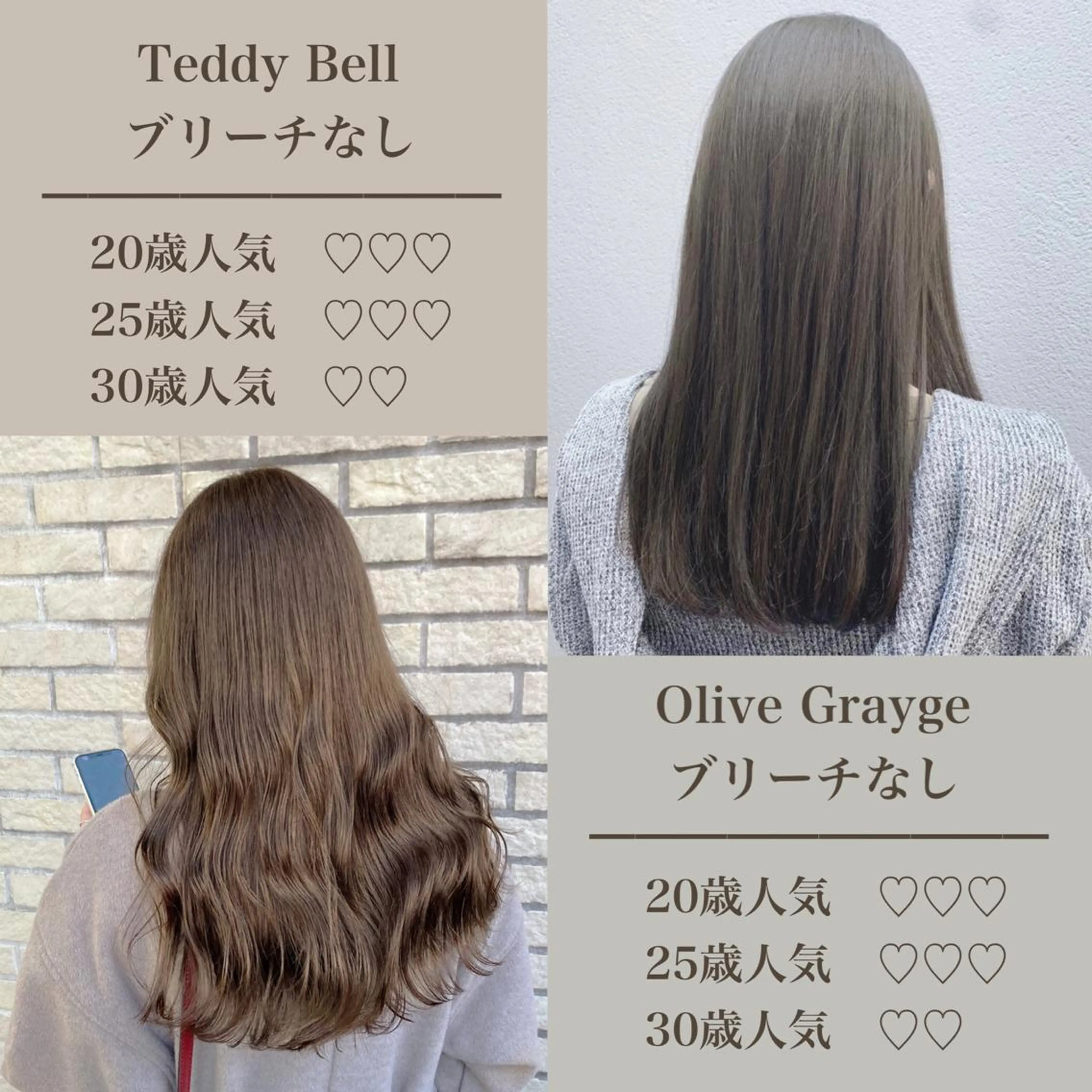 セミロング カラー セミロングパーマ ベージュカラー ブリーチ ブラウンカラー グレージュ エリアマネージャー 復活の大澤竜馬のヘアスタイル