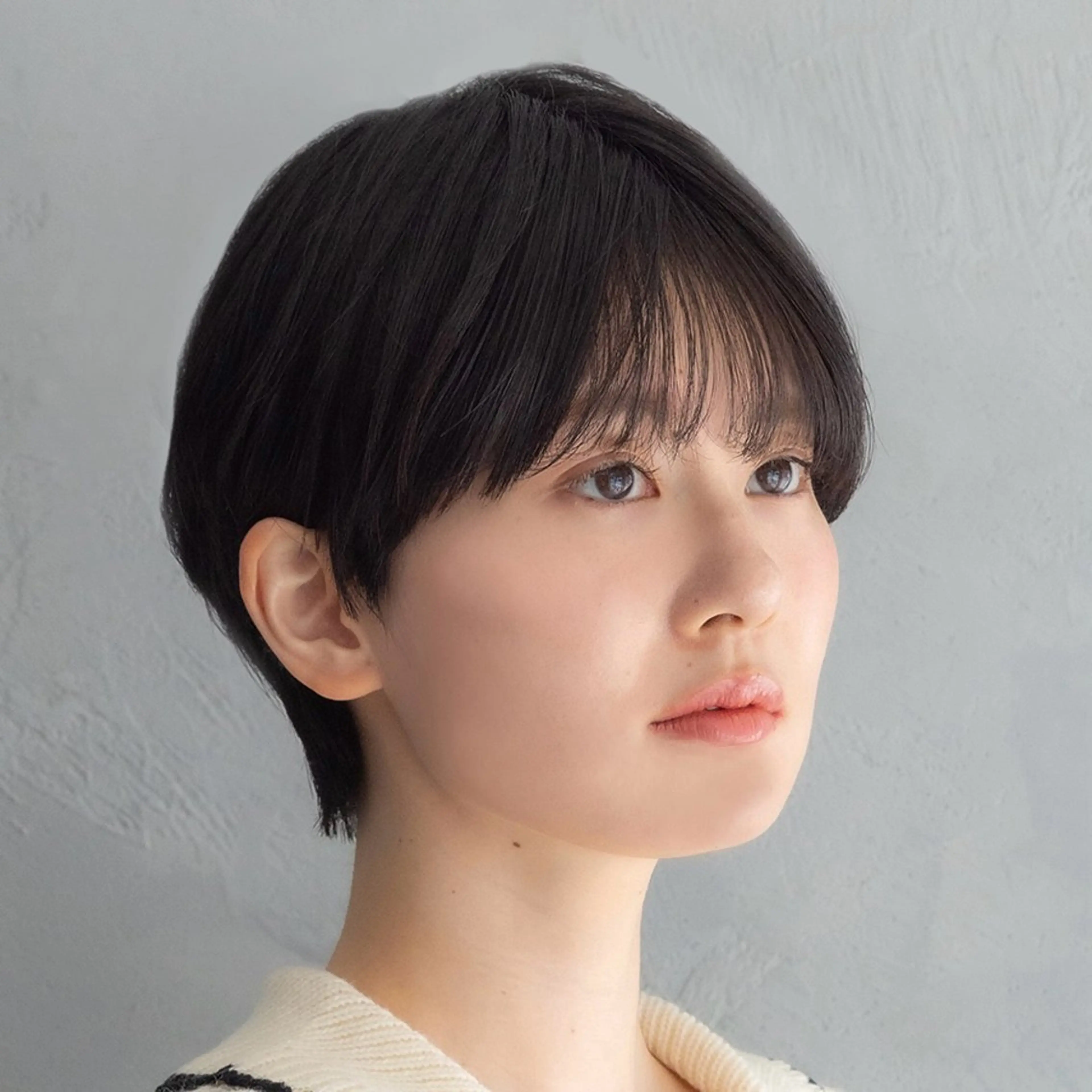 ショート かさい しゅりのヘアスタイル