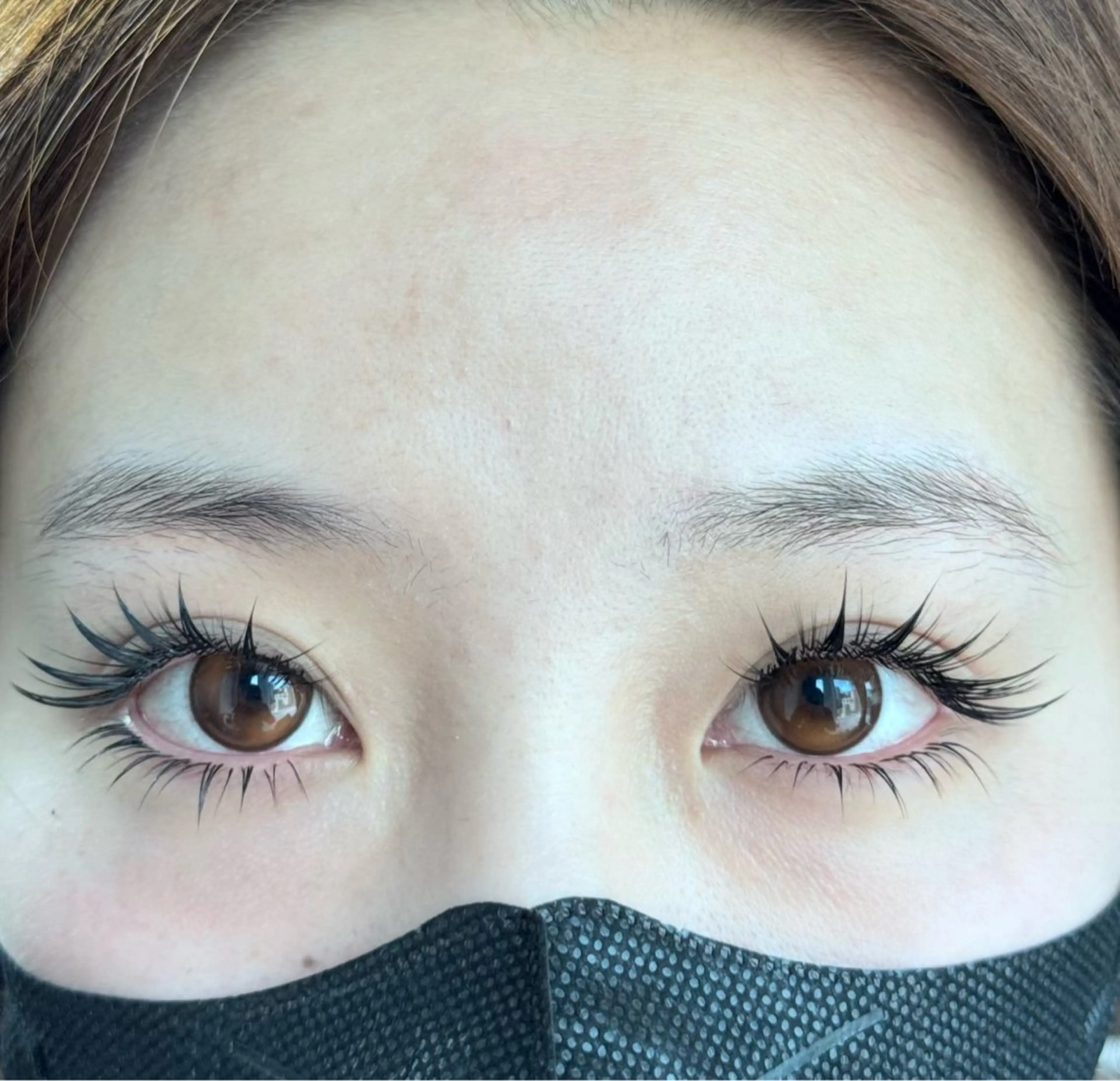 マツエク・マツパ Bカール 束感まつ毛 ワンホンマツエク マツエク パリジェンヌ マツエク専門店 玲子のマツエク・マツパデザイン