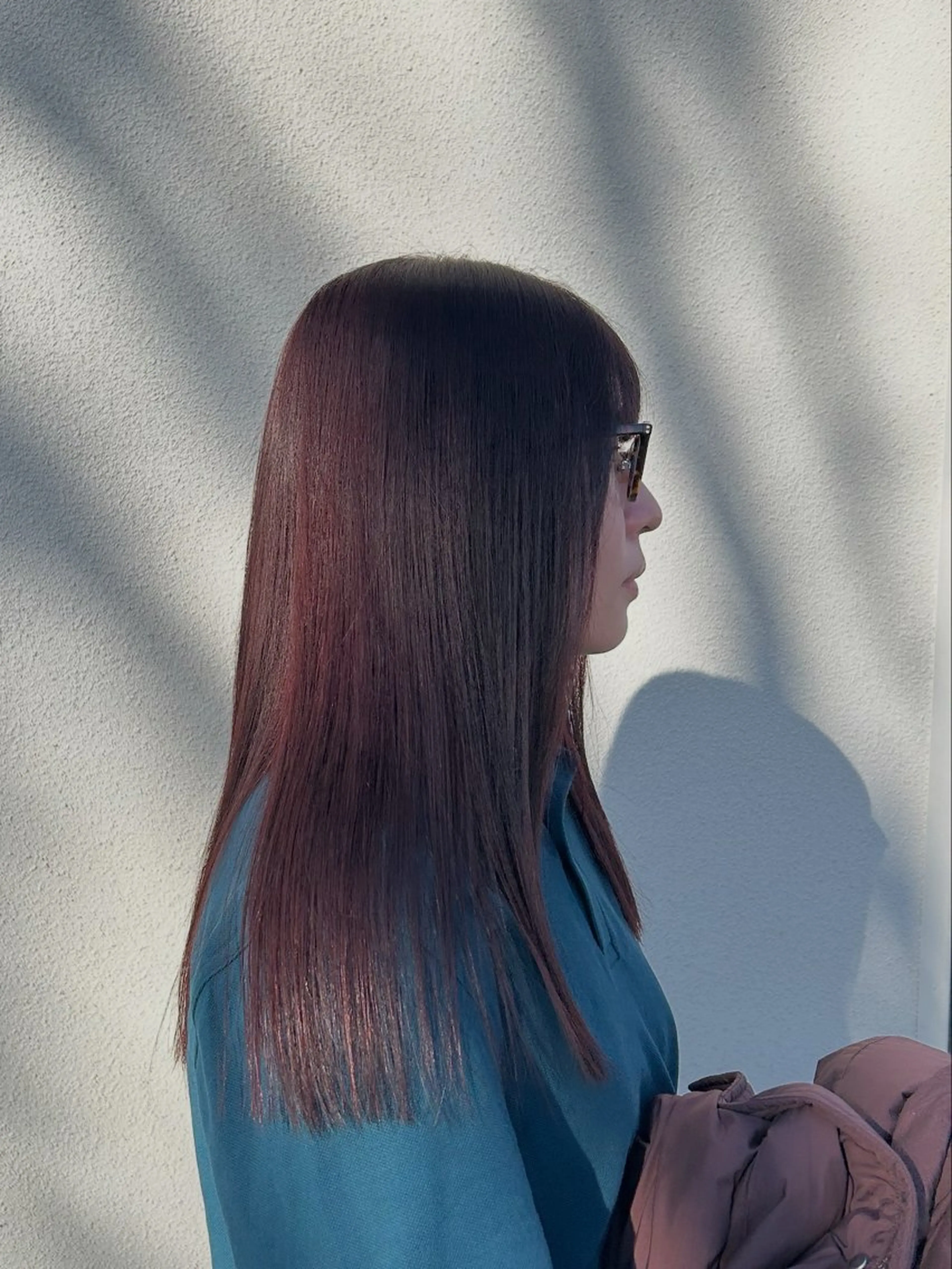 ロング カラー ヘアカラー 酸性ストレート/ ボブ/暖色/リコのヘアスタイル