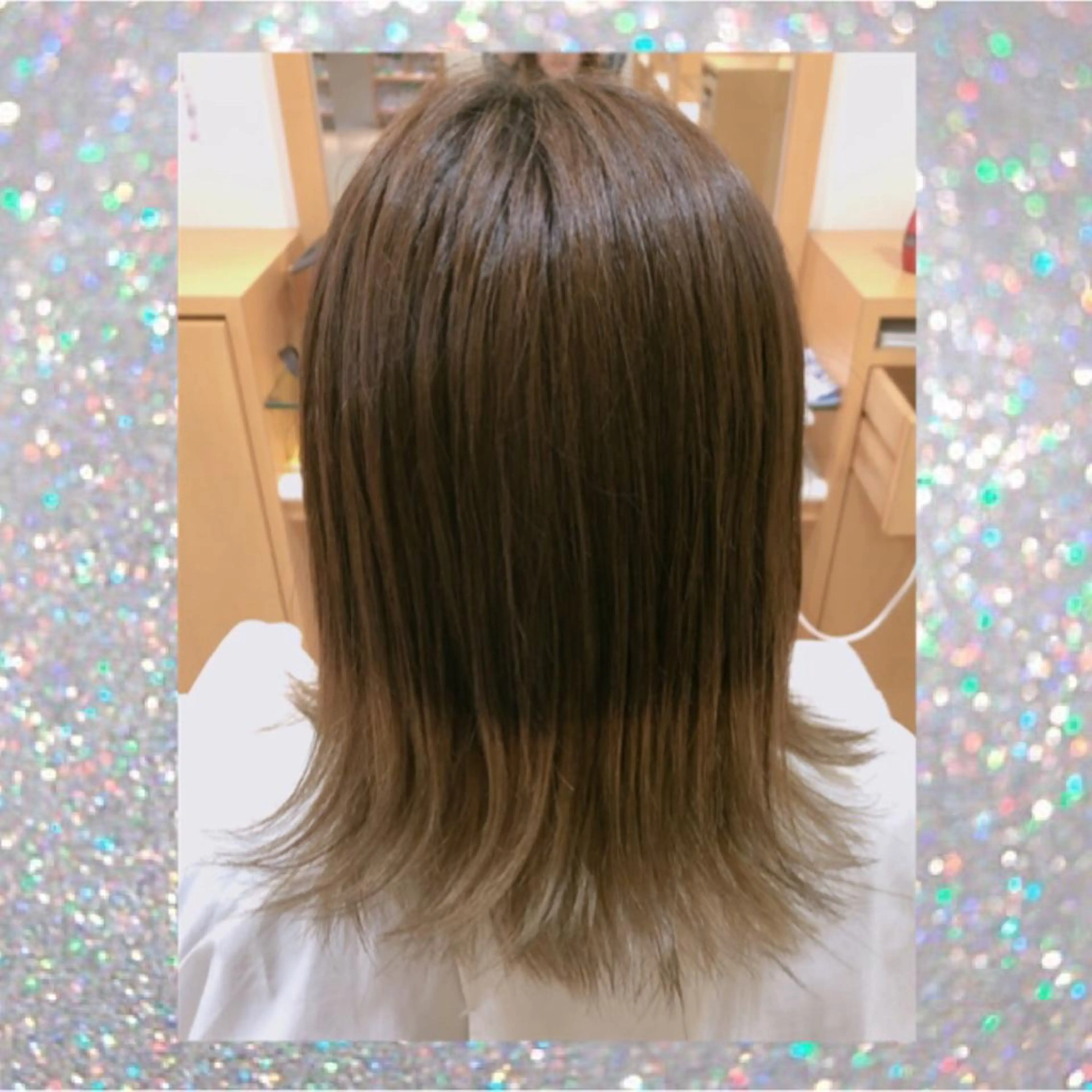 ミディアム カラー ヘアアレンジ 🤍オオカワ レイナ🤍のヘアスタイル