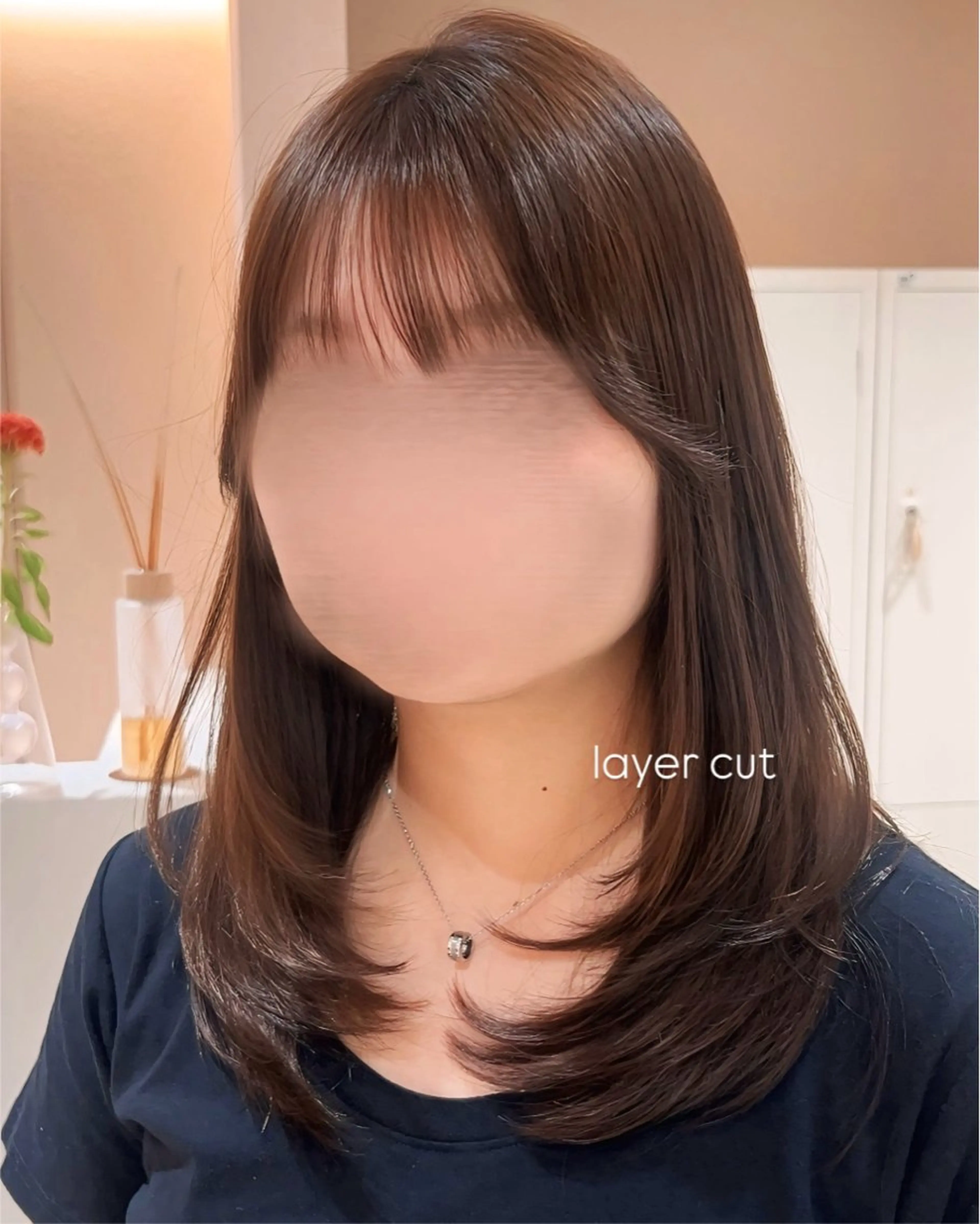 ロング レイヤーカット 【期間限定無料🎀】 似合わせ特化🤎モカのヘアスタイル