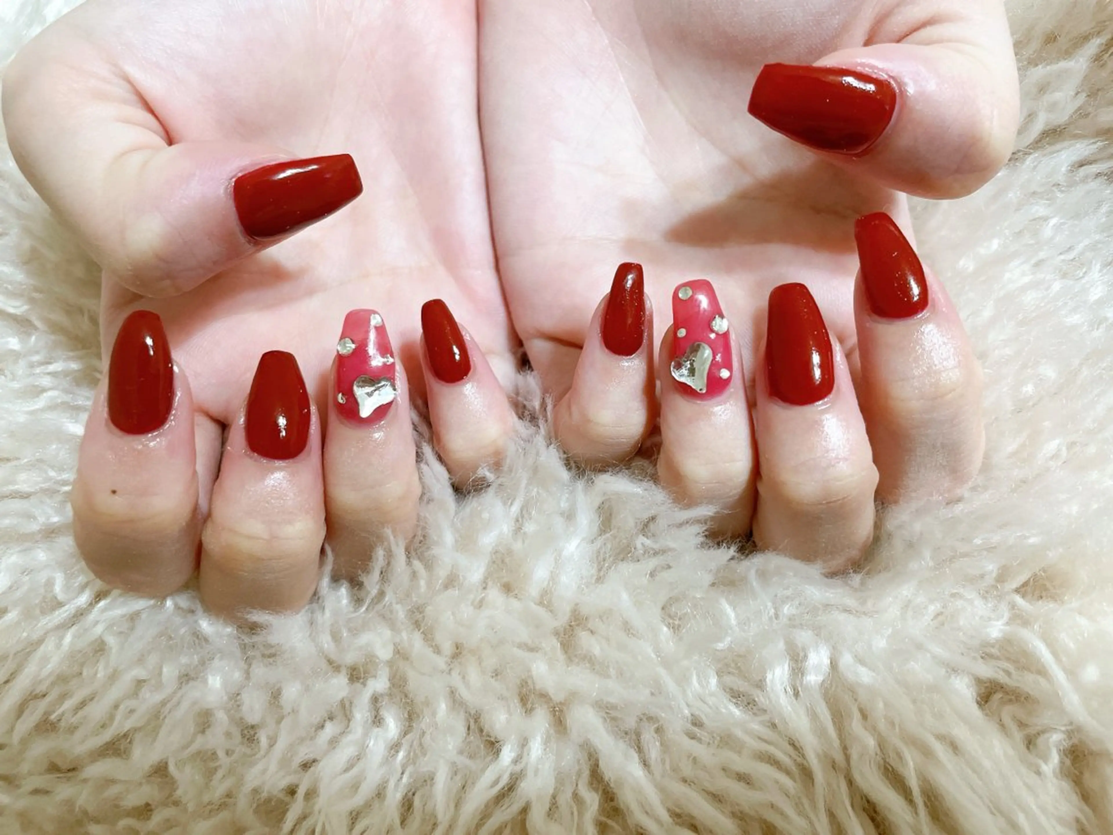 ネイル ジェルネイル キラキラネイル 韓国ネイル パラジェル kikinail 溝の口のネイルデザイン