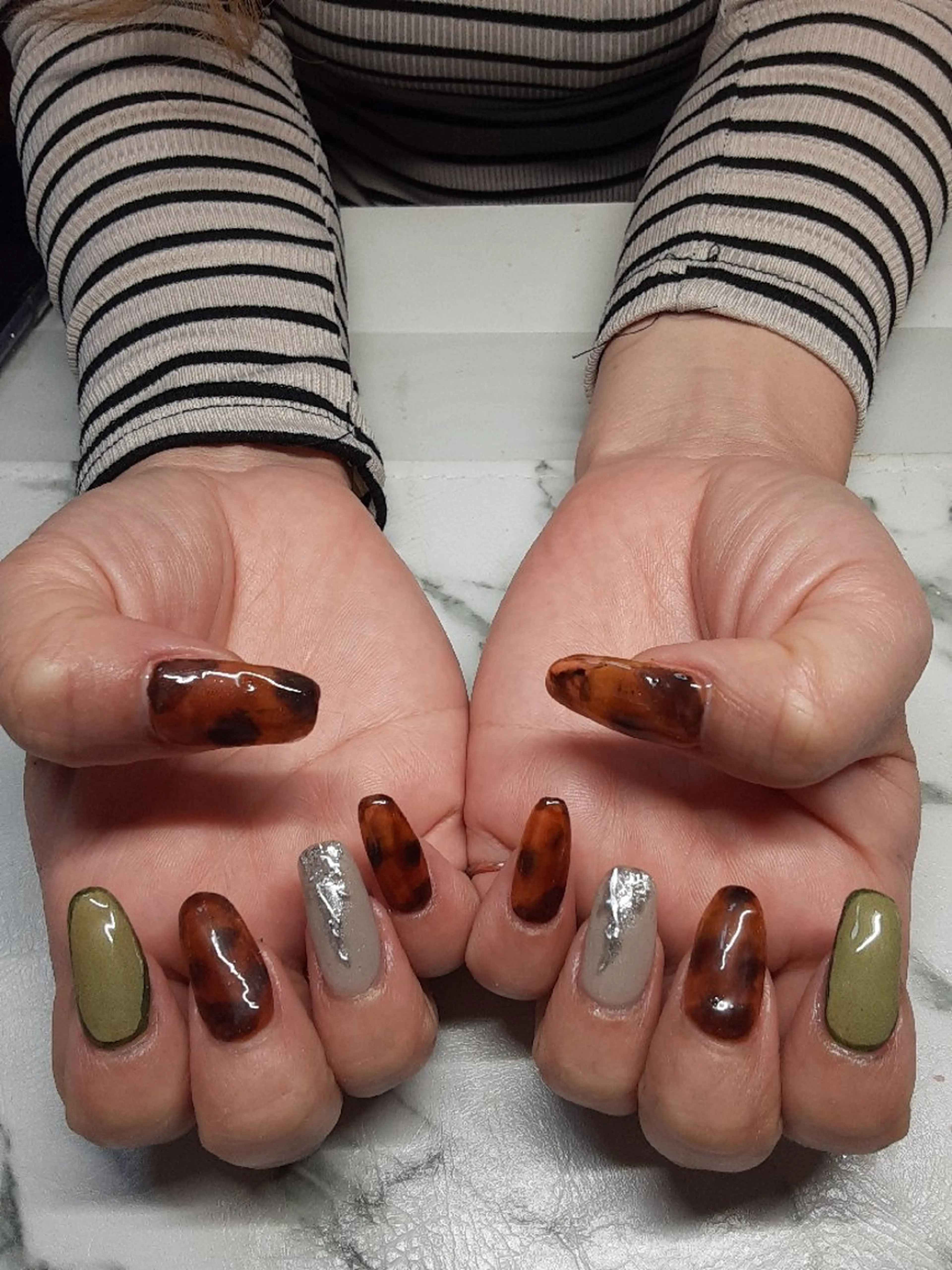 定額アート☆ケア+オイル保湿+オフごみでも同額です。の写真