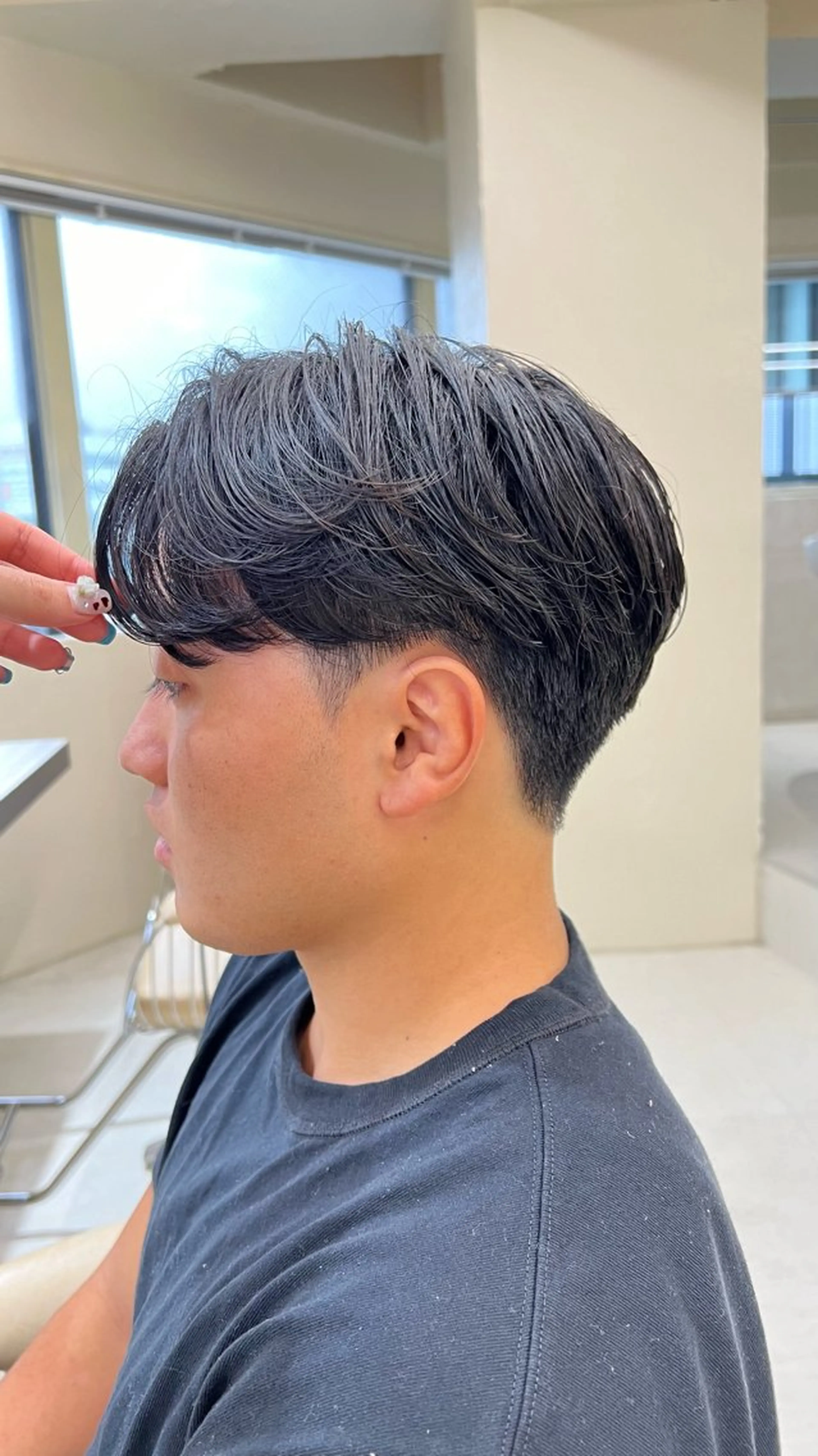 メンズ 横浜/ショート/ レイヤーカットのヘアスタイル